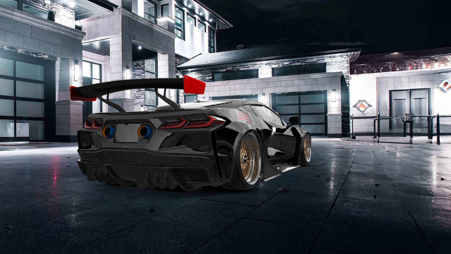 Chevrolet Corvette 2 door targa top 2020 tuning