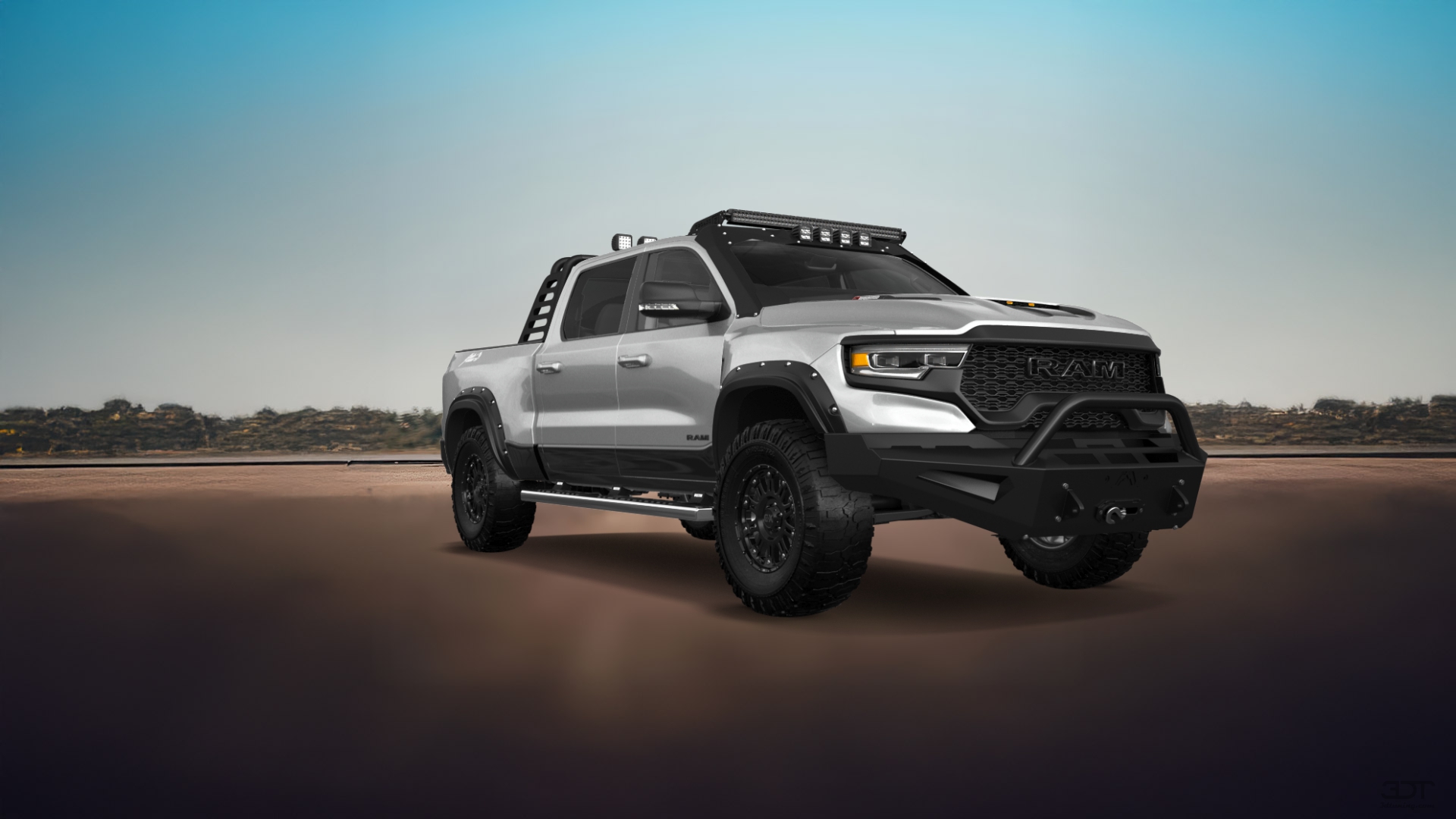 Dodge Ram 1500 TRX 4 Door pickup truck 2021 tuning