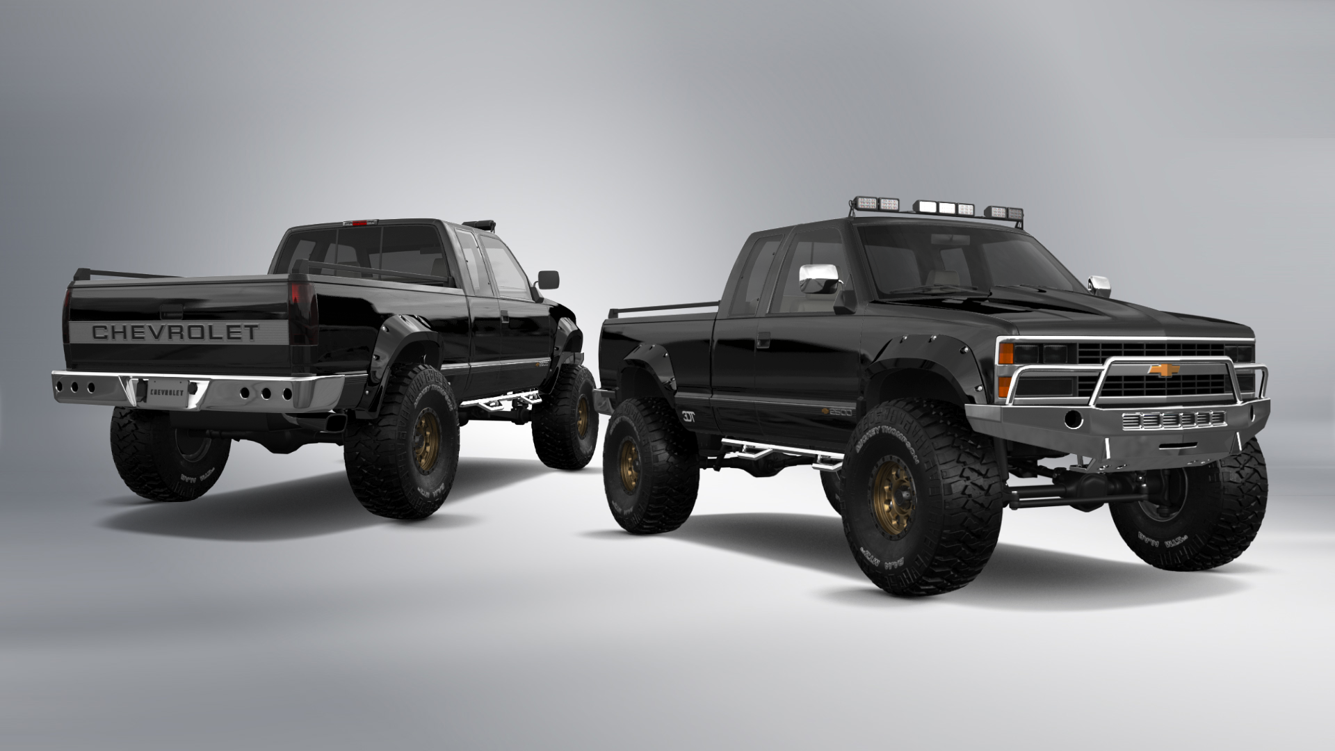 Chevrolet K2500 Extended Cab Pickup 1989