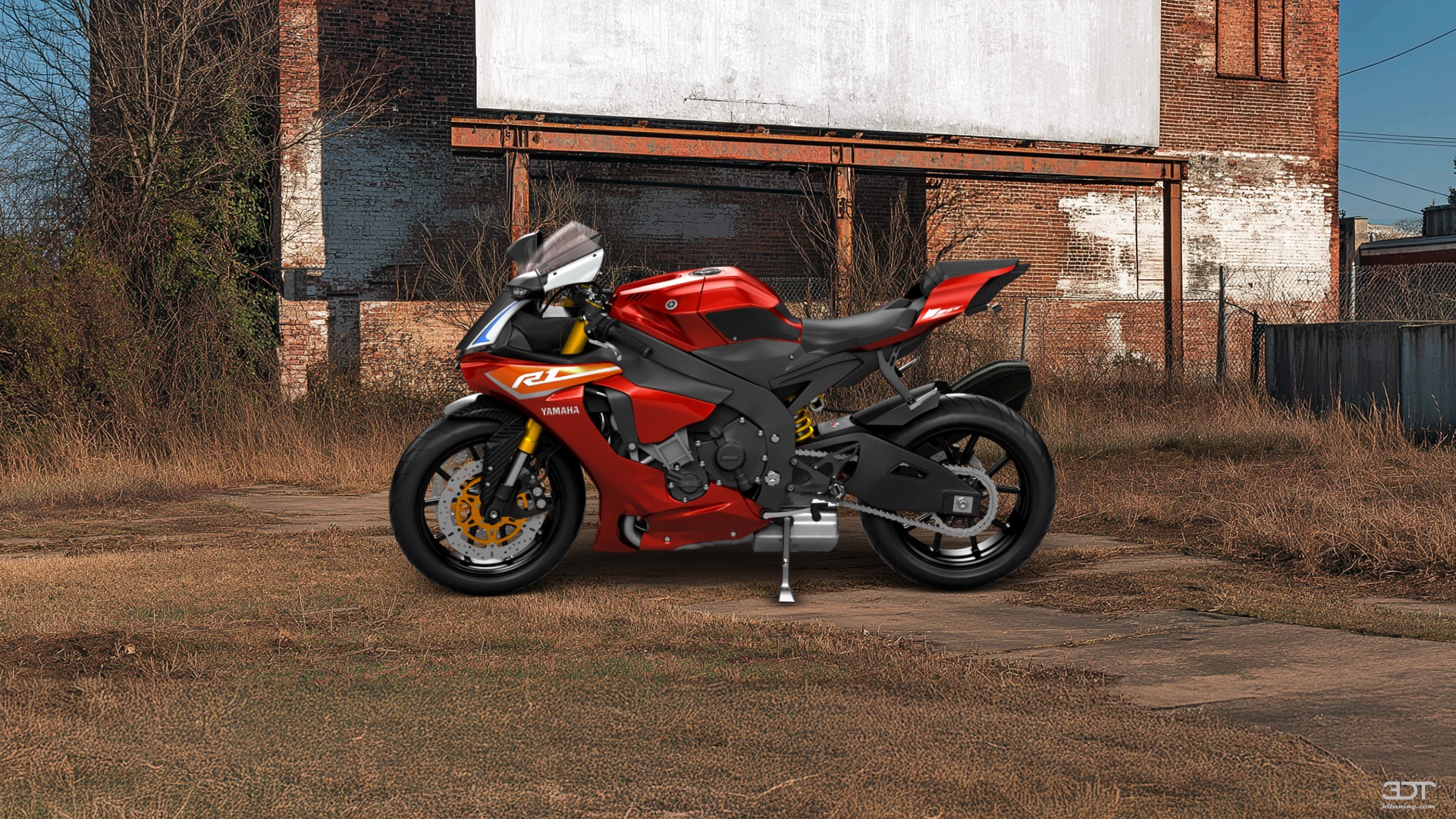 Yamaha YZF R1 Sport Bike 2015 tuning
