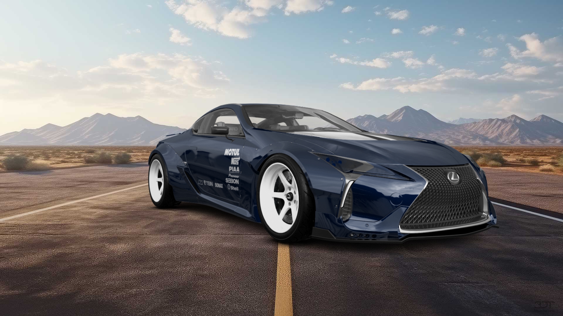 Lexus LC500 2 door fastback coupe 2017
