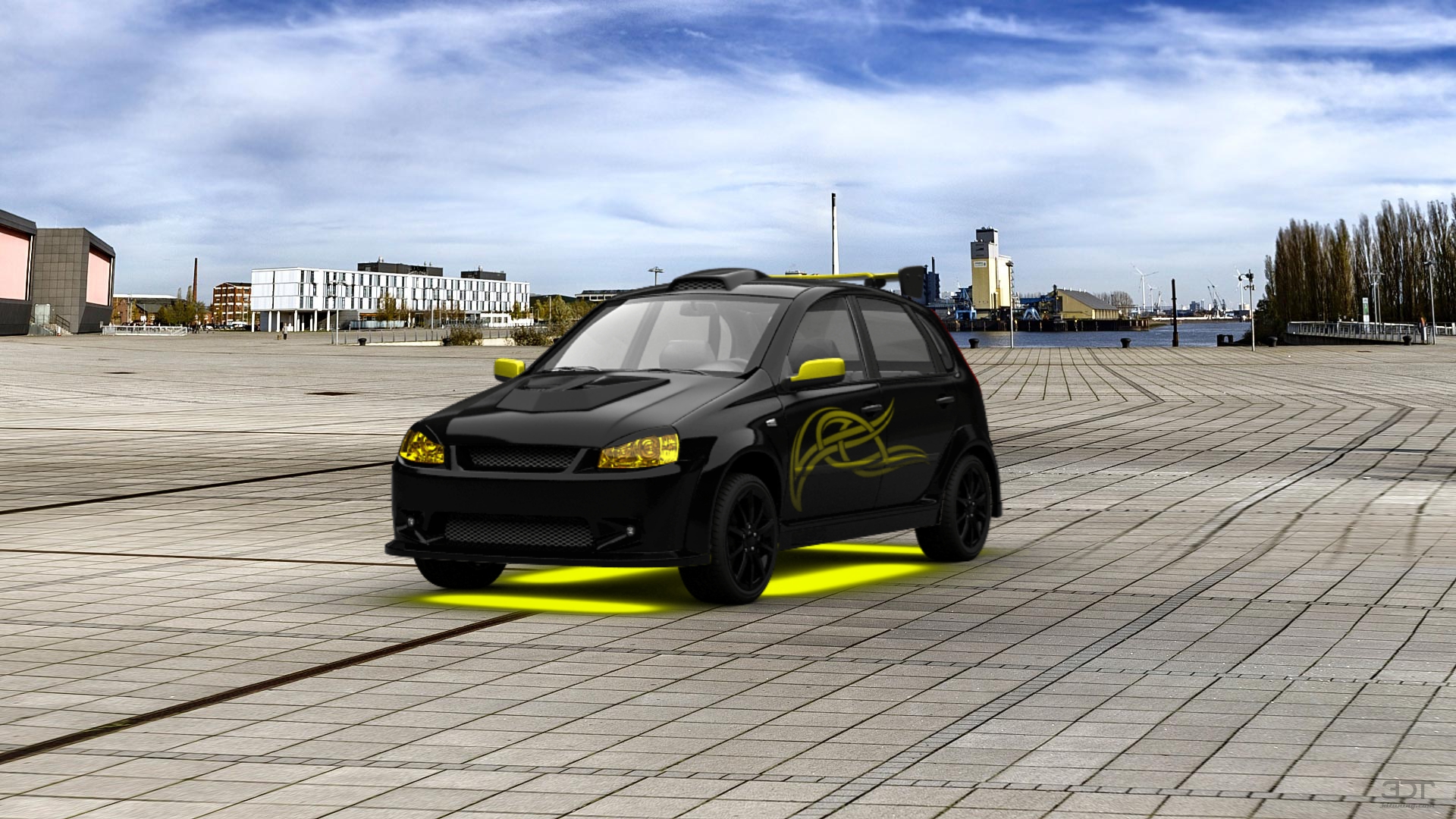 Lada Kalina 1119 5 Door Hatchback 2010 tuning
