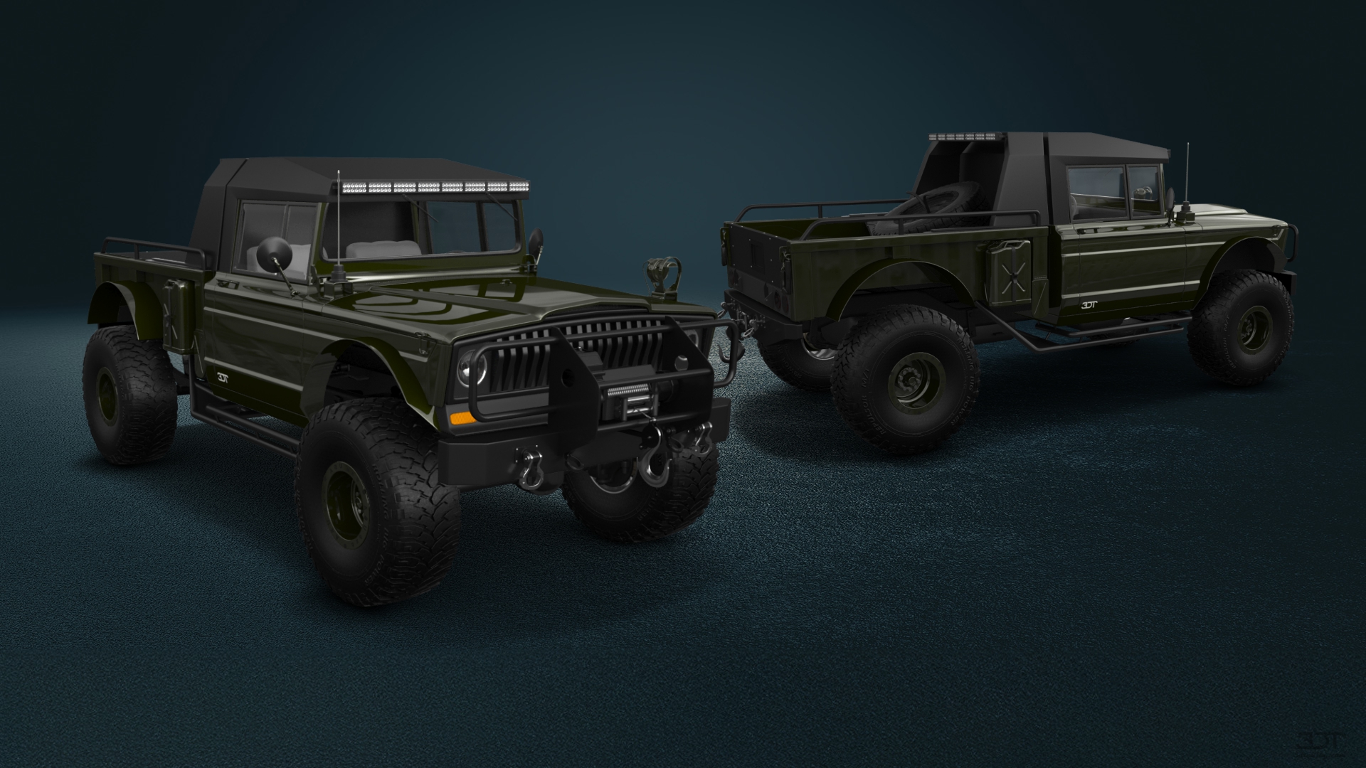 Jeep Kaiser M715 2 Door pickup truck 1968