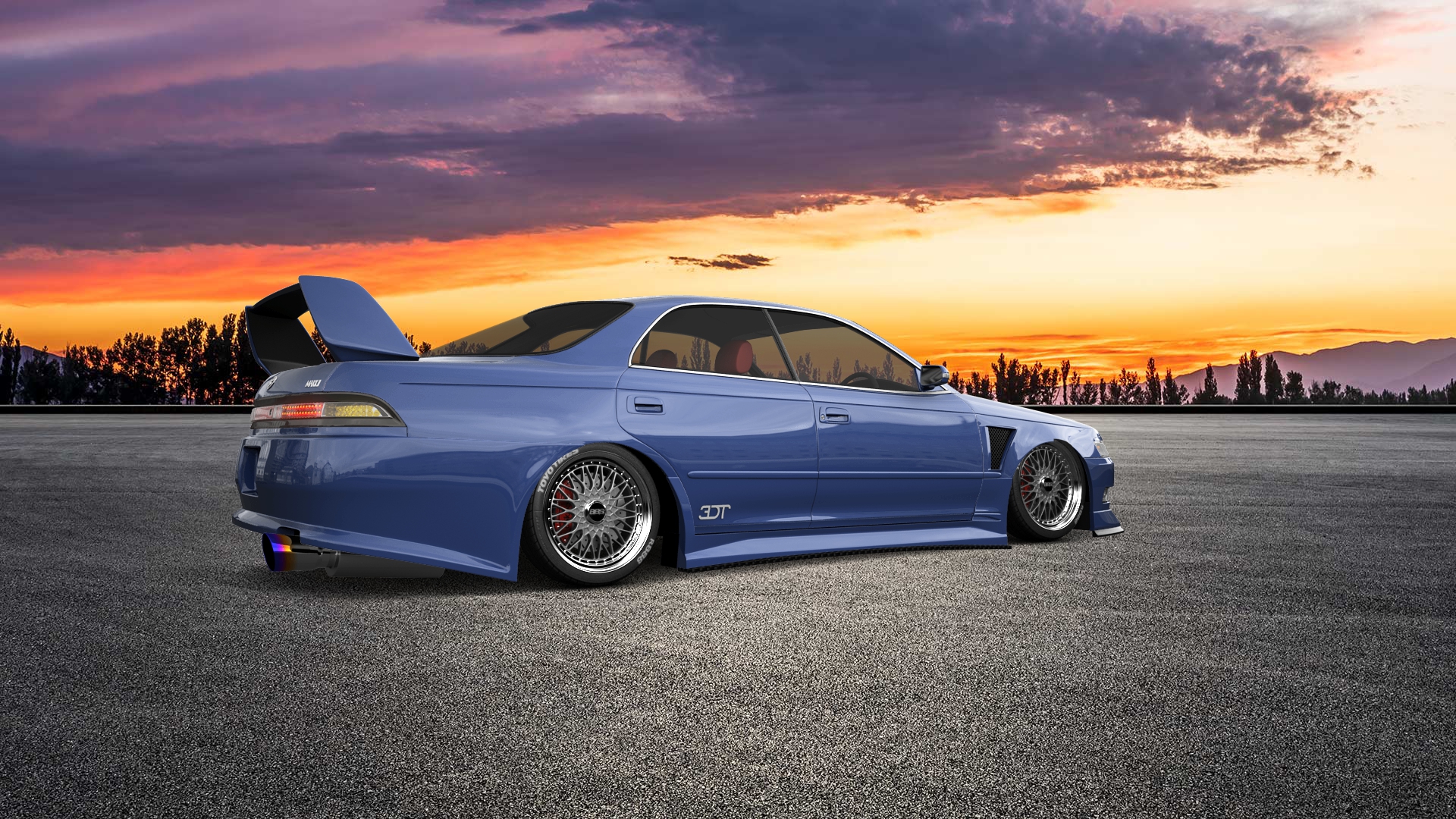 Toyota Mark II X90 Sedan 1996 tuning
