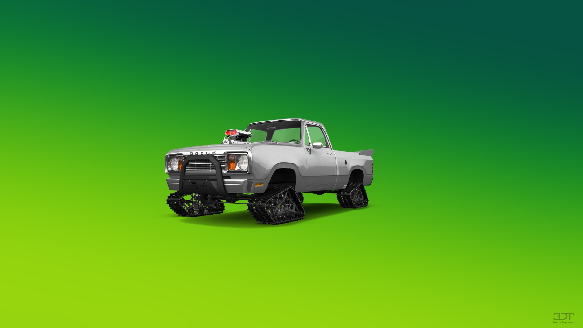 Dodge Power Wagon W200 2 Door pickup truck 1977 tuning