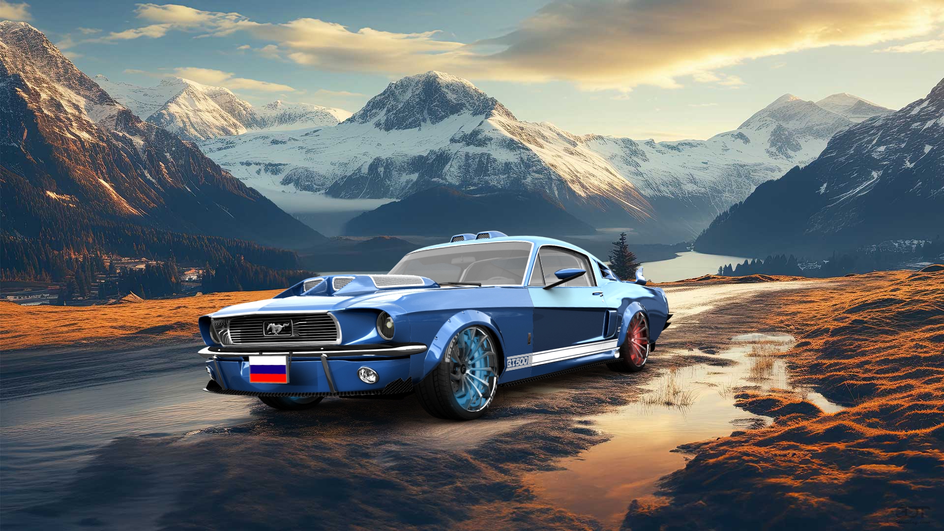 Mustang GT500 2 Door Coupe 1968