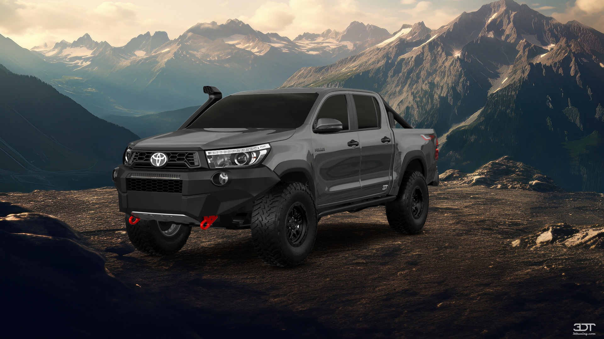 Toyota Hilux Double Cab 4 Door pickup truck 2015 tuning