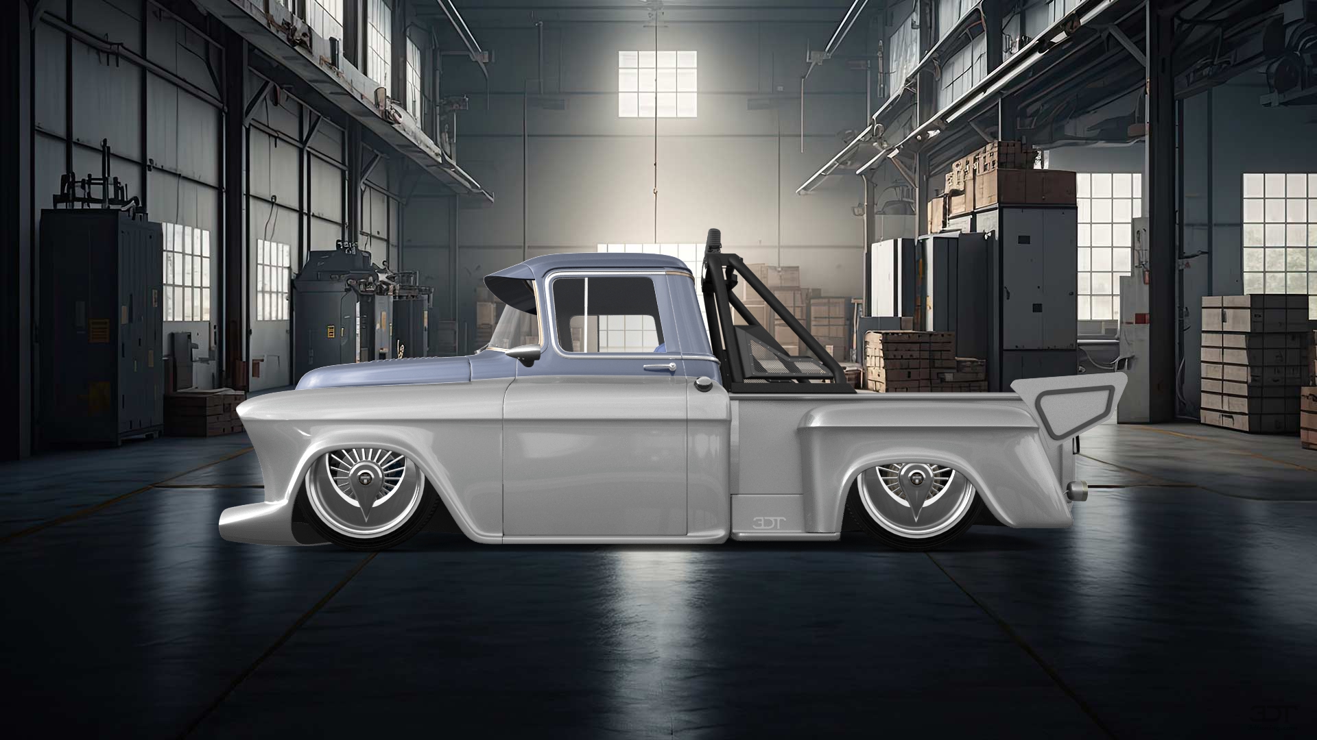 GMC 100 Stepside 2 Door pickup truck 1957 tuning