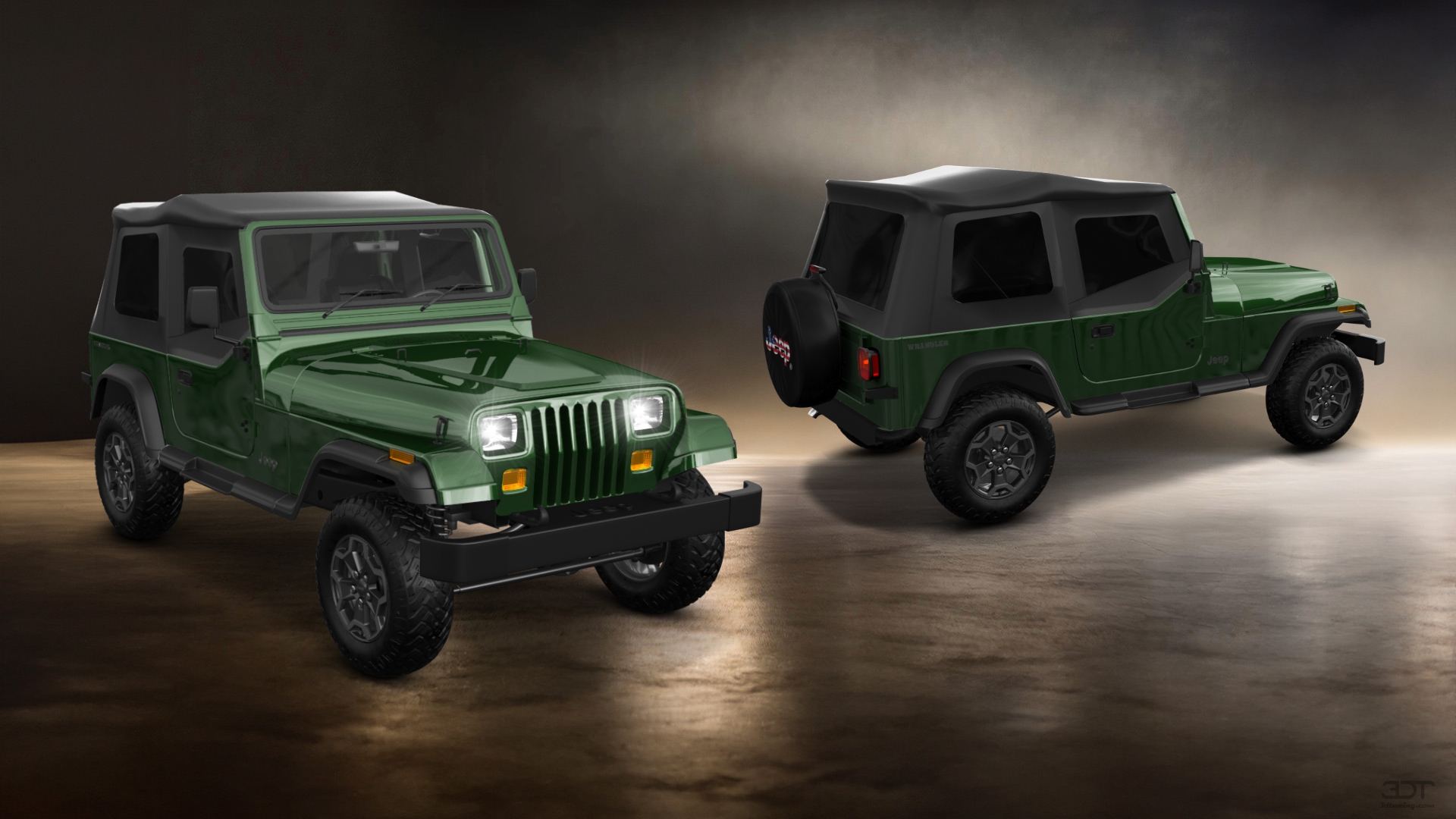 Jeep Wrangler YJ 2 Door SUV 1990