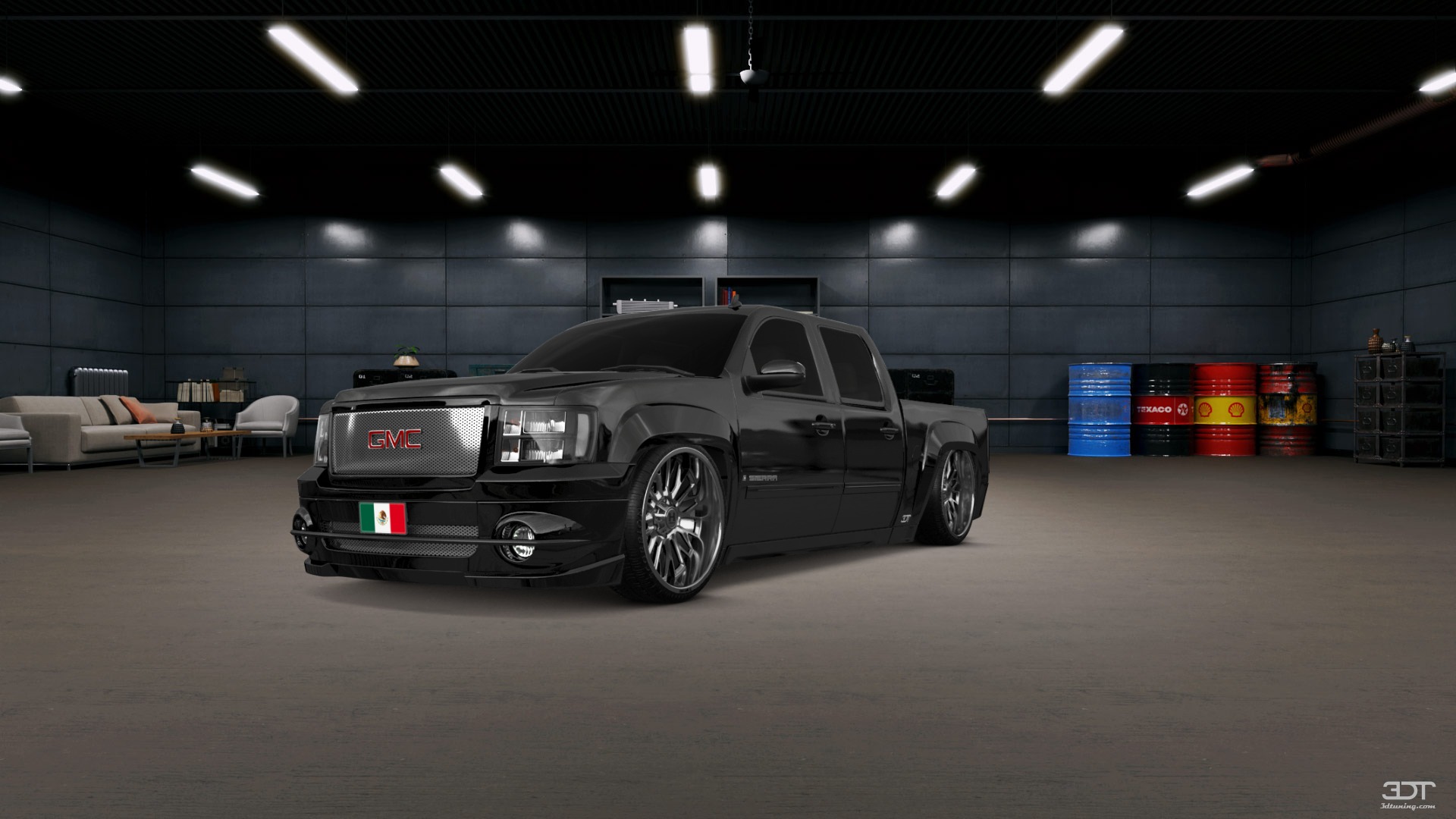 GMC Sierra 1500 Crew Cab 5.8 ft box 4 Door pickup truck 2007
