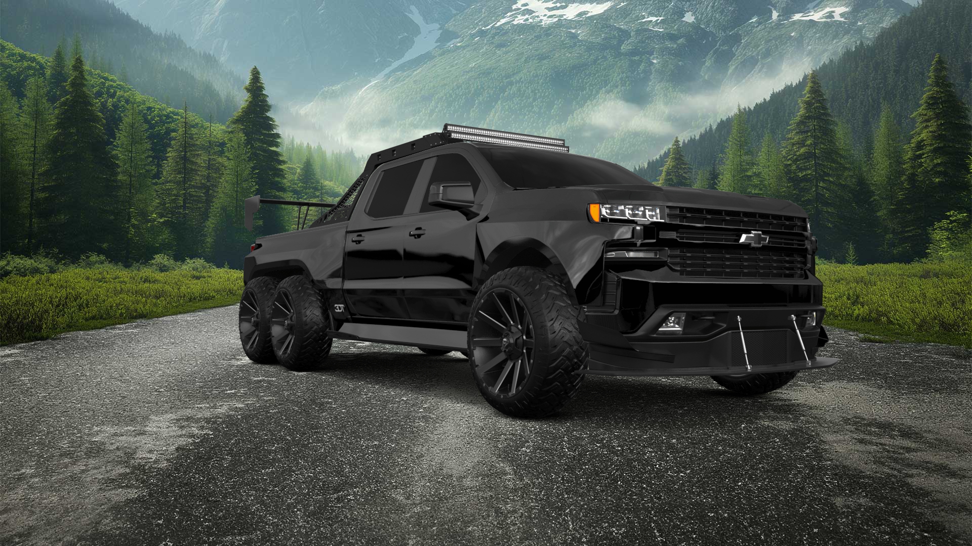 Chevrolet Silverado Hennessey Goliath 6X6 Truck 2020 tuning