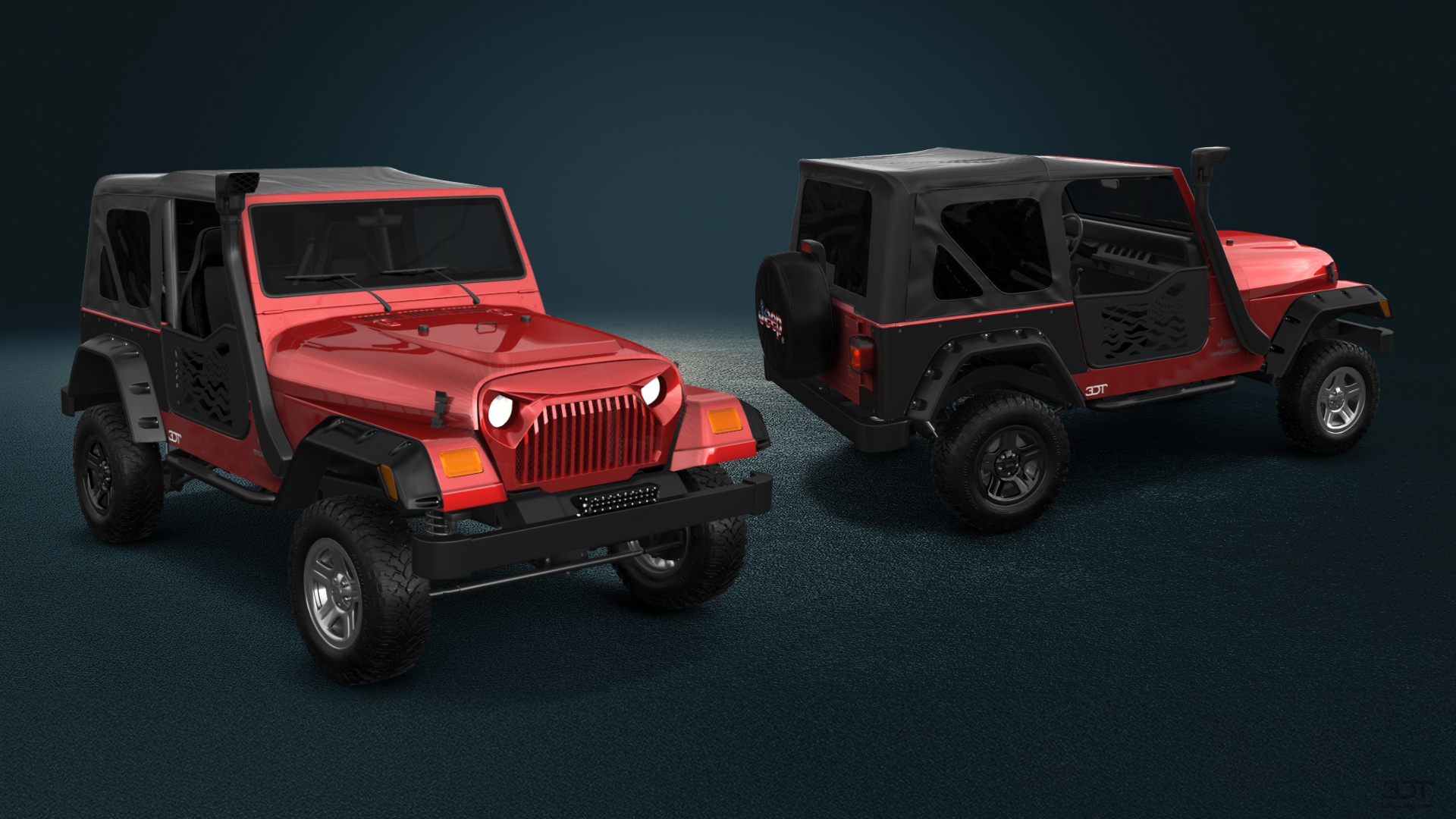 Jeep Wrangler TJ 2 Door SUV 1997 tuning