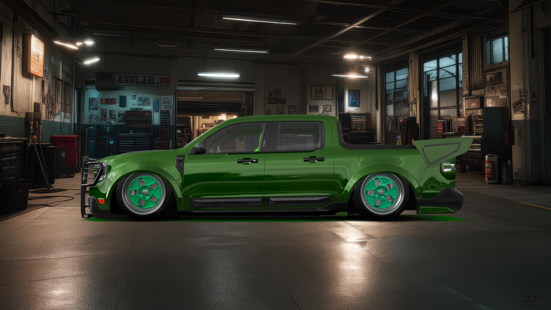 Ford Maverick 4 Door pickup truck 2022 tuning