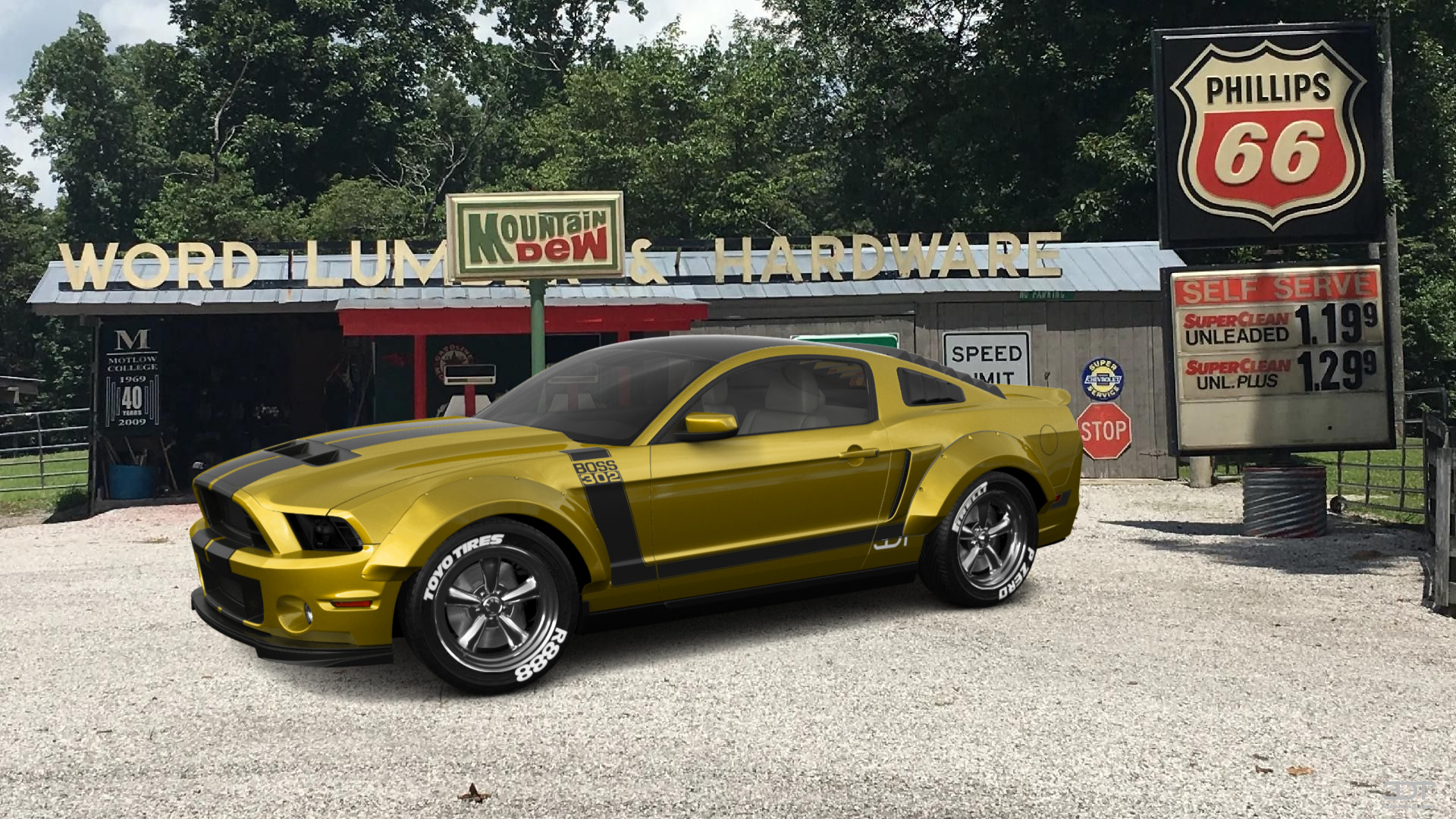 Ford Mustang 2 Door Coupe 2010 tuning