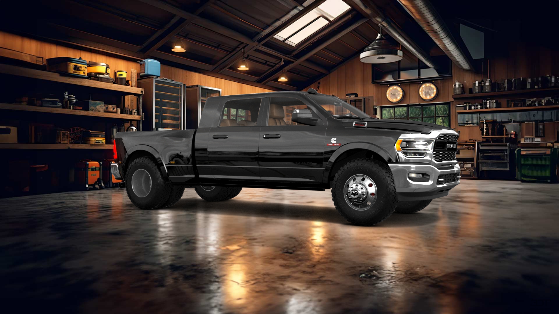 Dodge Ram 3500 4 Door pickup truck 2020 tuning