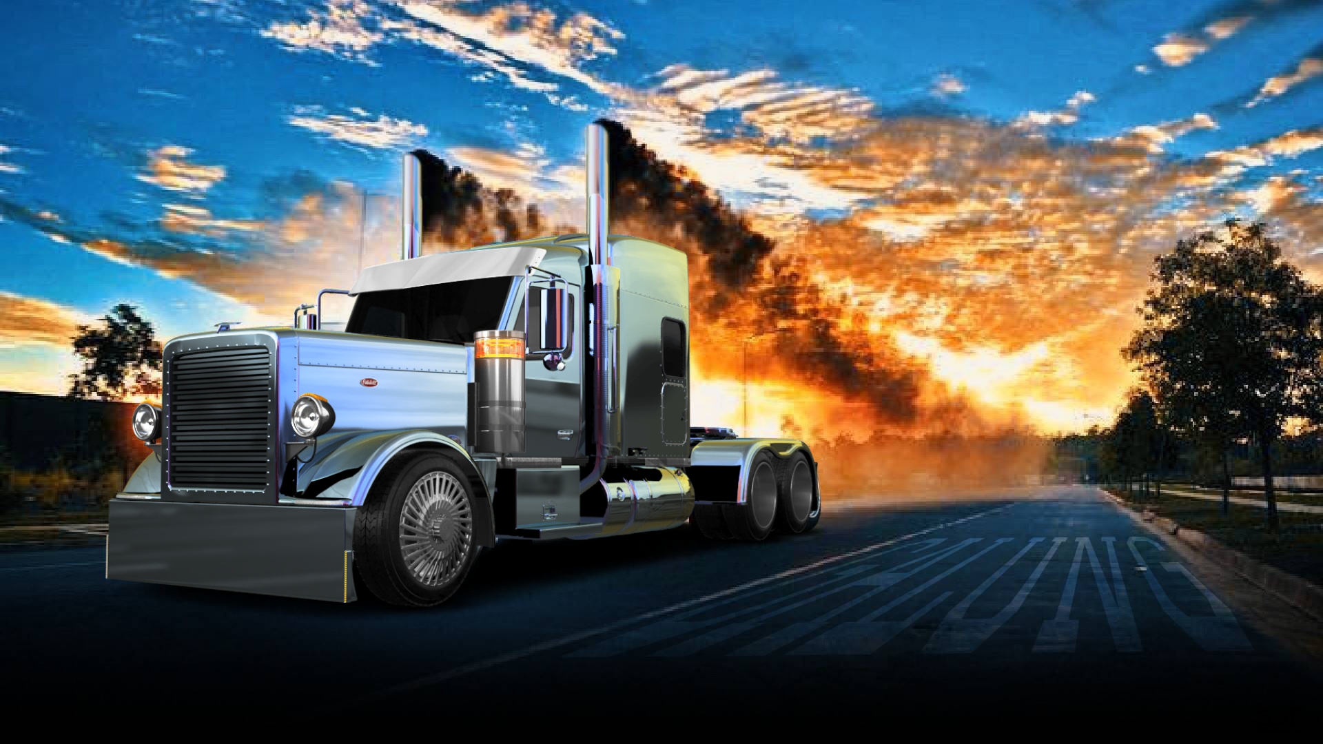 Peterbilt 589 Sleeper Cab Truck 2024 Images