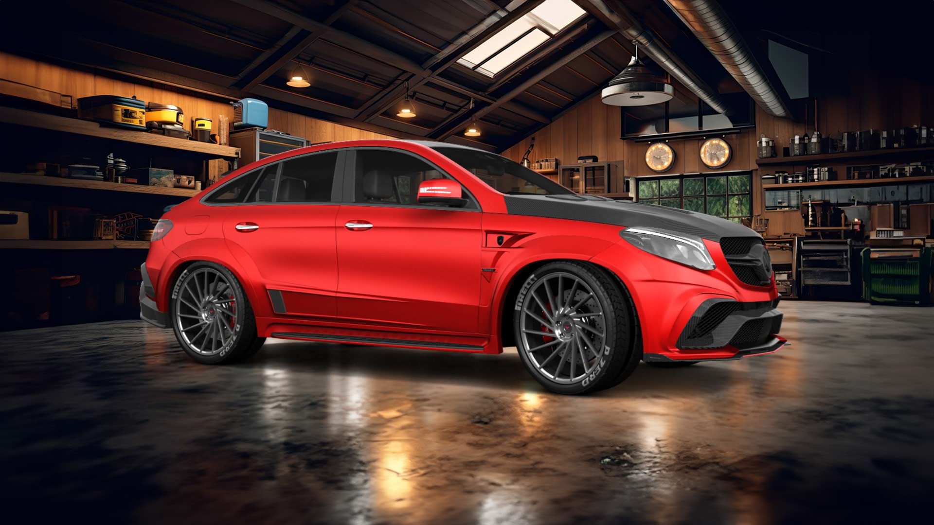 Mercedes GLE Coupe SUV 2016 tuning