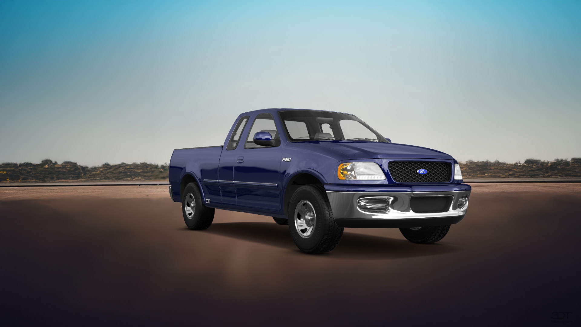 Ford F-150 SuperCab 2 Door pickup truck 1997 tuning