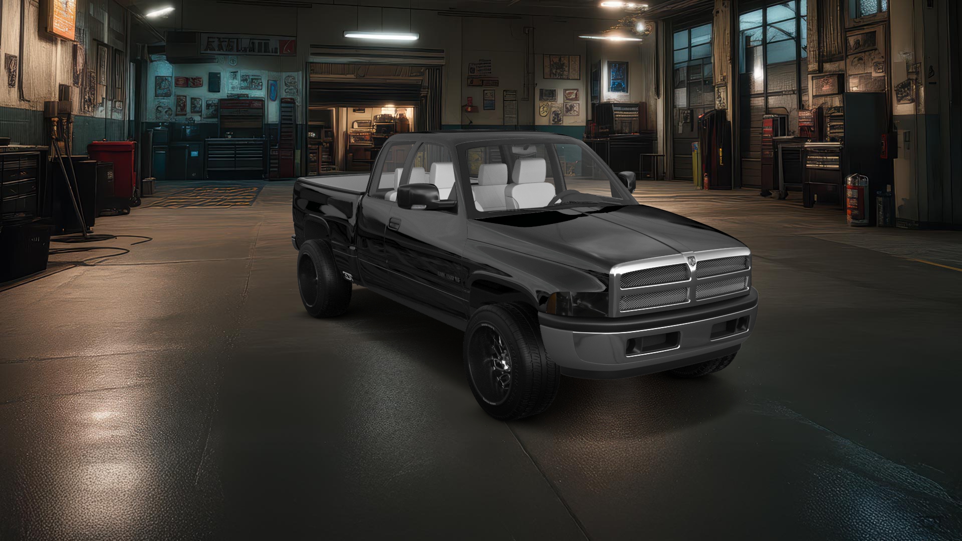 Dodge Ram 1500 Club Cab Pickup Truck 1999 tuning