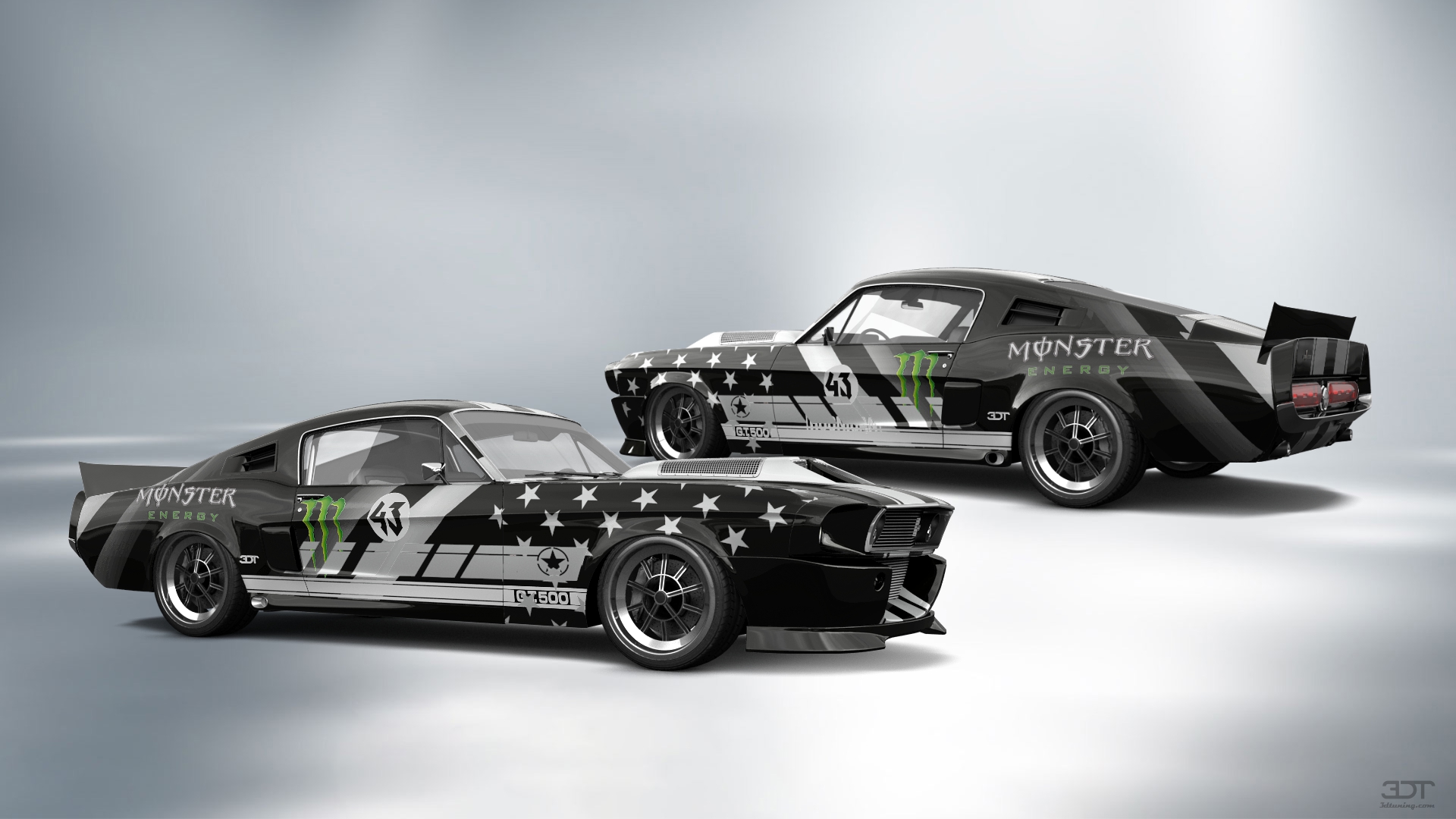 Mustang GT500 2 Door Coupe 1968
