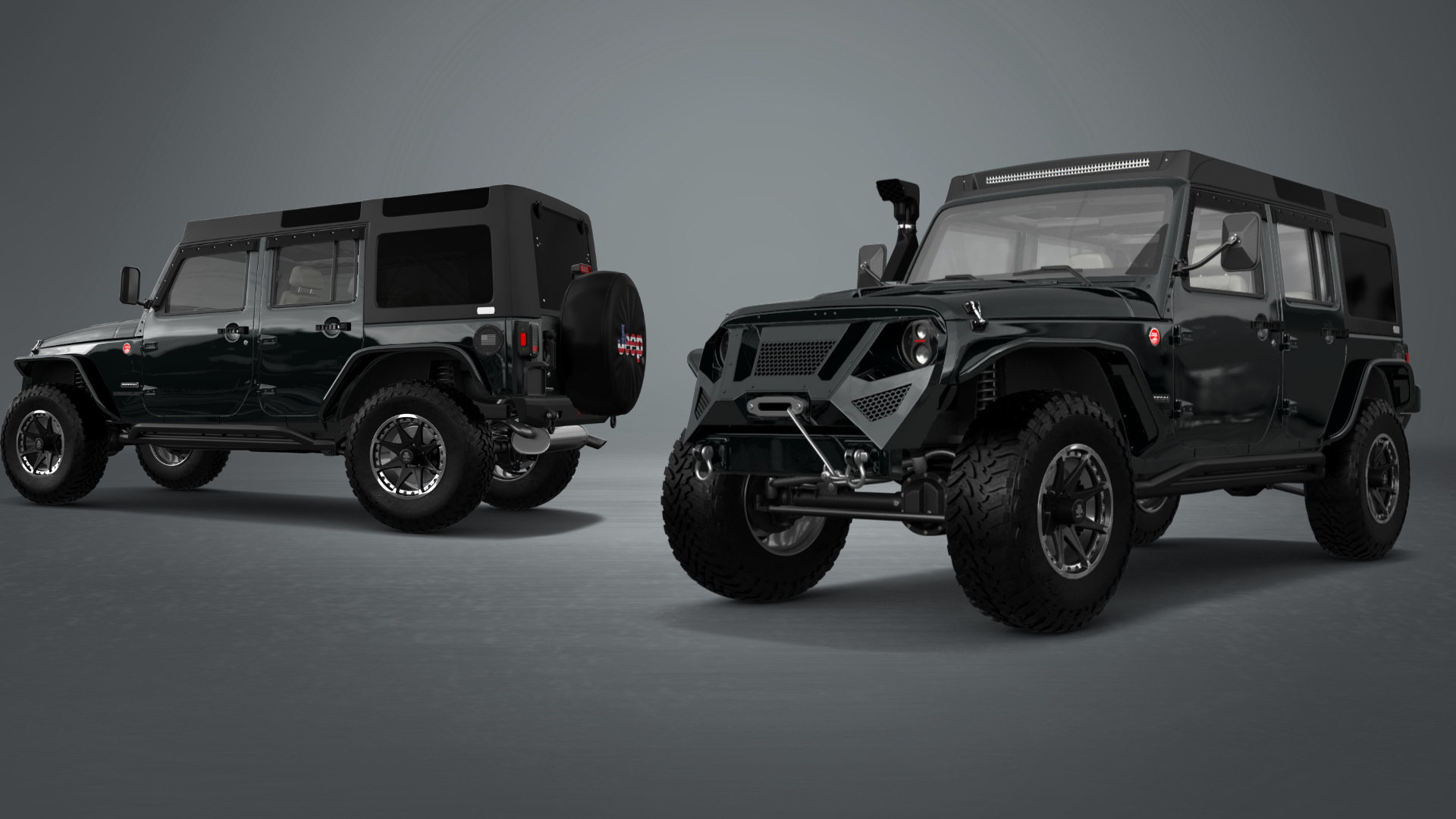 Jeep Wrangler Unlimited JK Rubicon Recon 4 Door SUV 2017 tuning