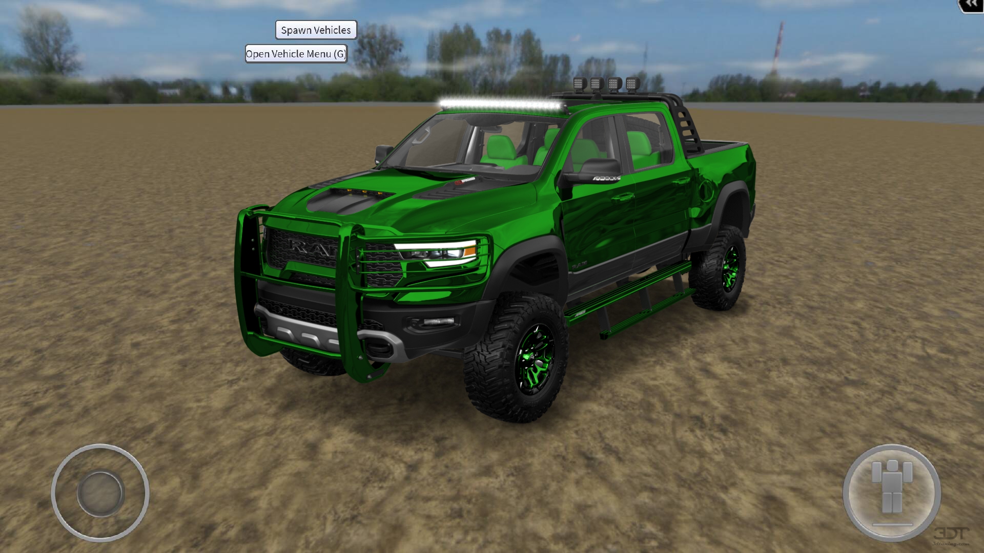 Dodge Ram 1500 TRX 4 Door pickup truck 2021