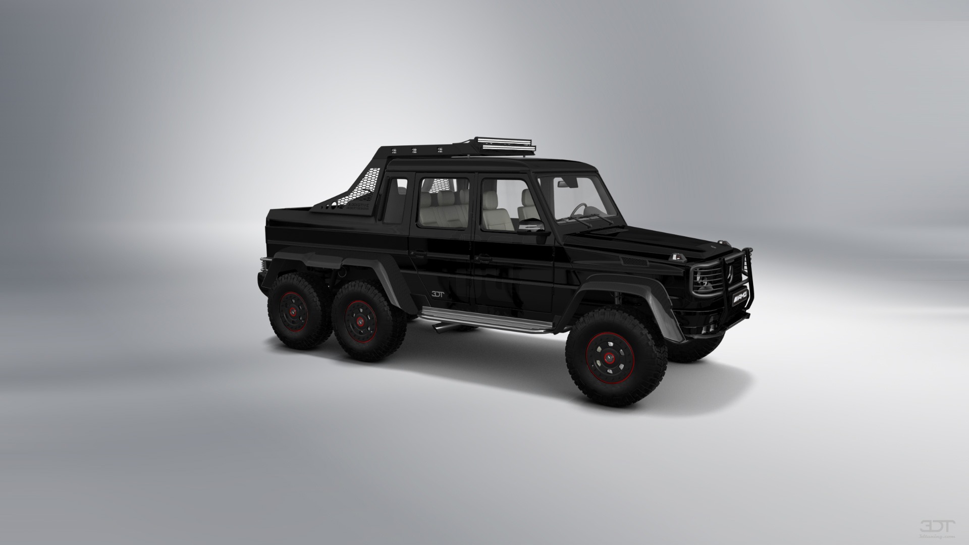 Mercedes G 63 AMG 6x6 4 Door pickup truck 2013 tuning