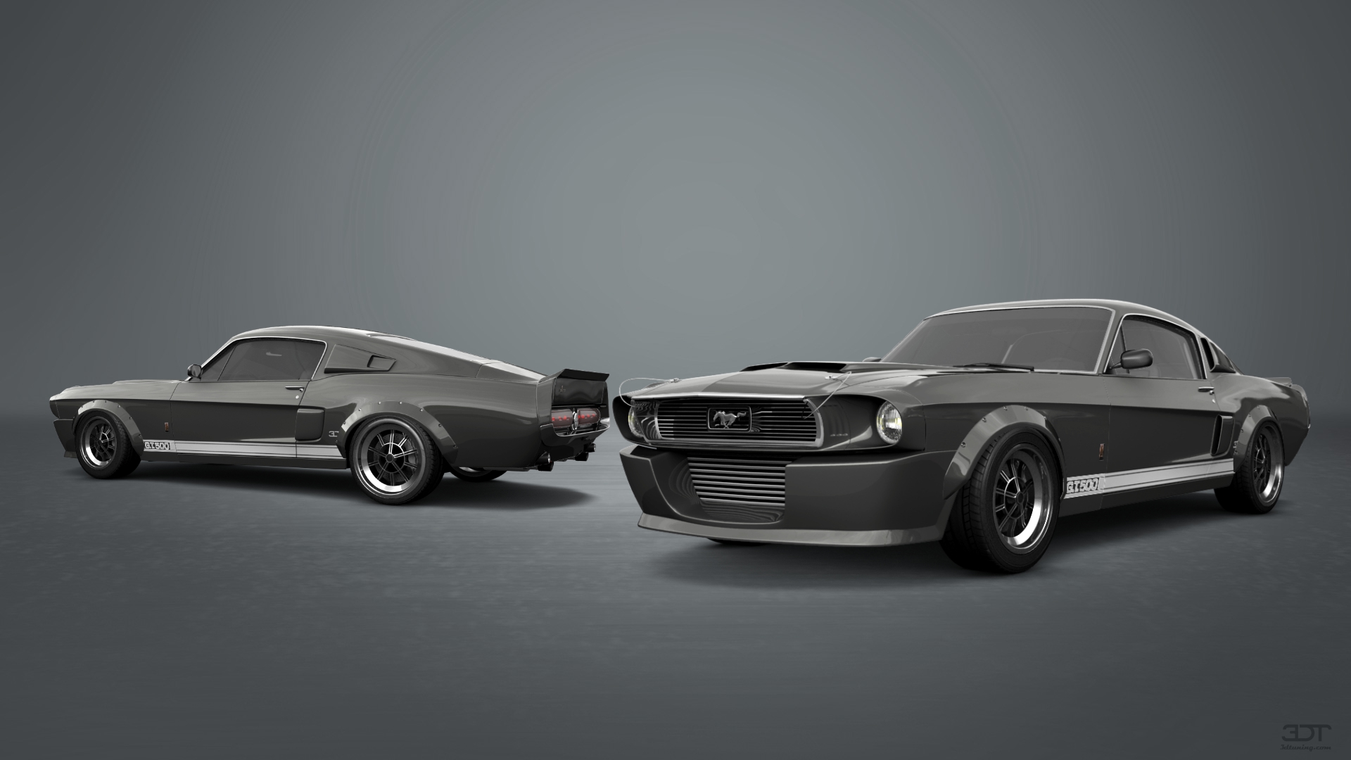 Mustang GT500 2 Door Coupe 1968 tuning