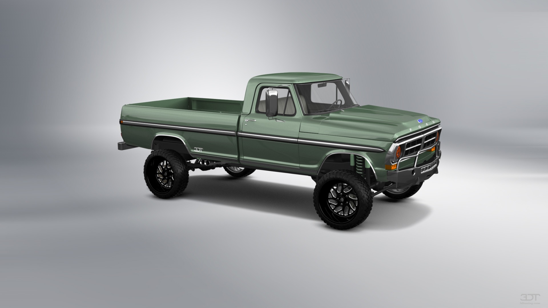 Ford F-250 2 Door pickup truck 1971 tuning