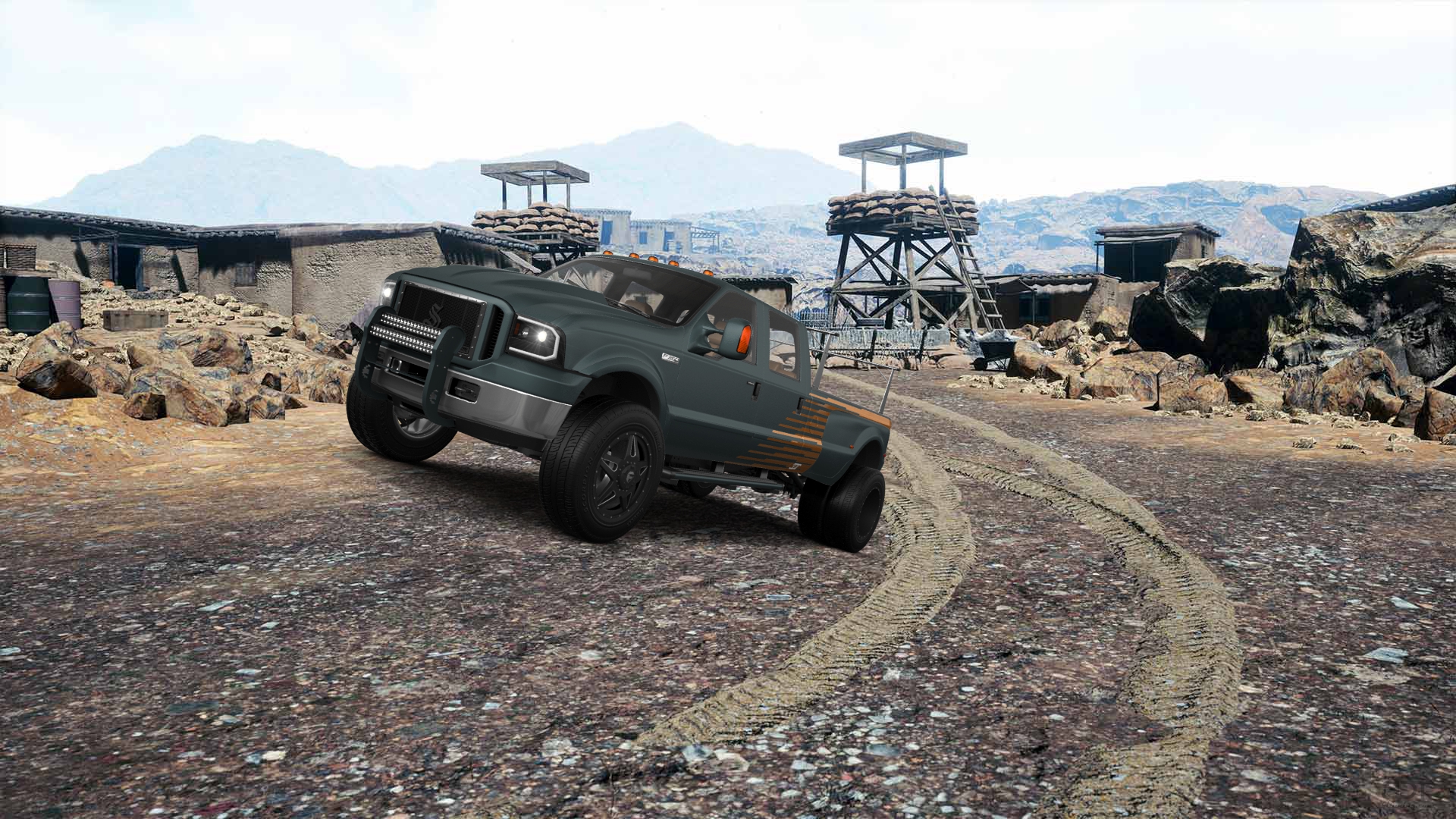 Ford F-350 DRW 4 Door pickup truck 1999