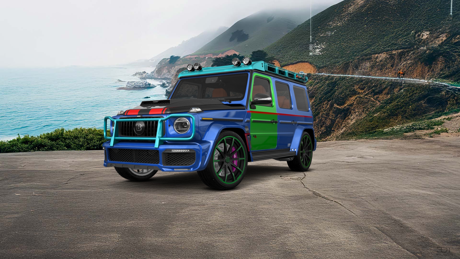 Mercedes G-Class 5 Door SUV 2018 tuning