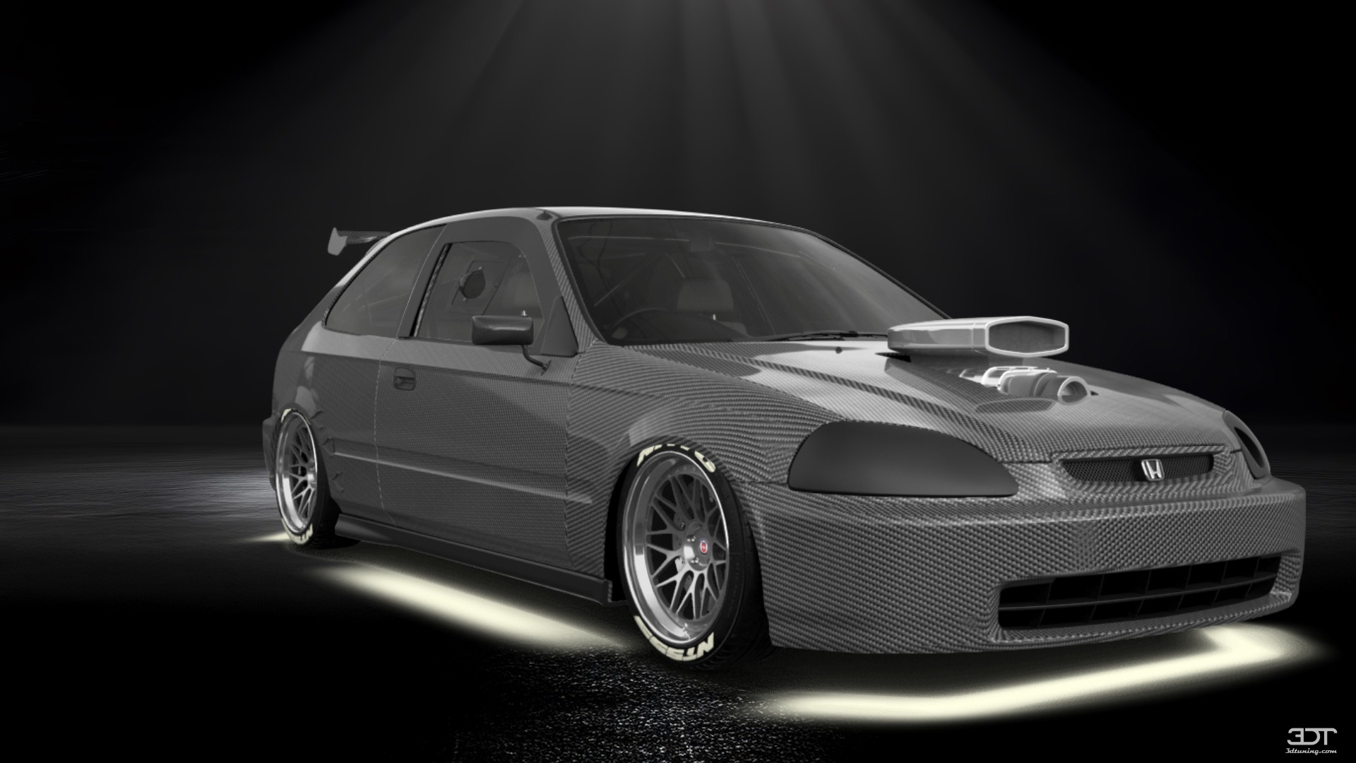 Honda Civic 3 Door Hatchback 1997 tuning