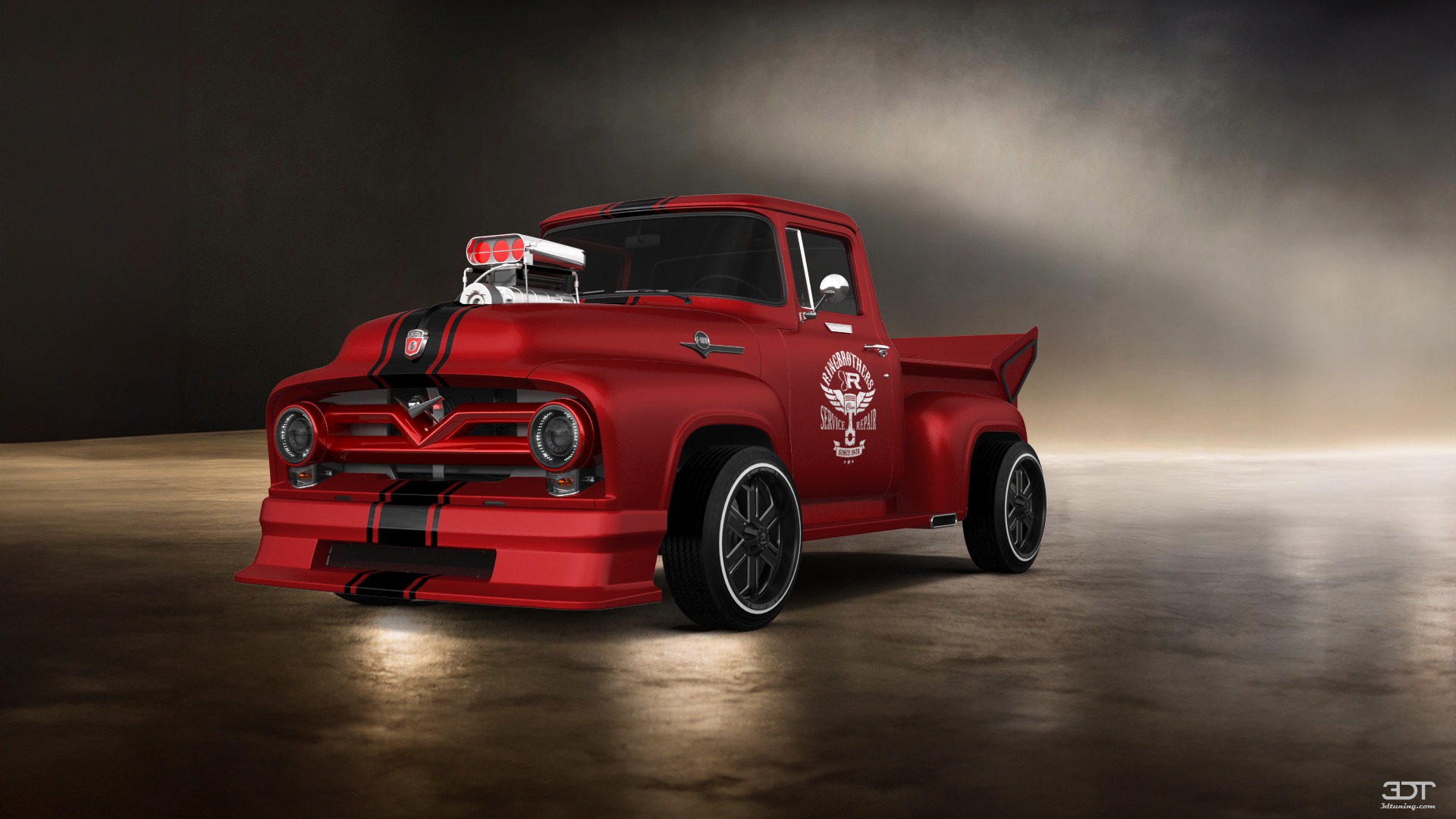 Ford F-100 2 Door truck 1956 tuning