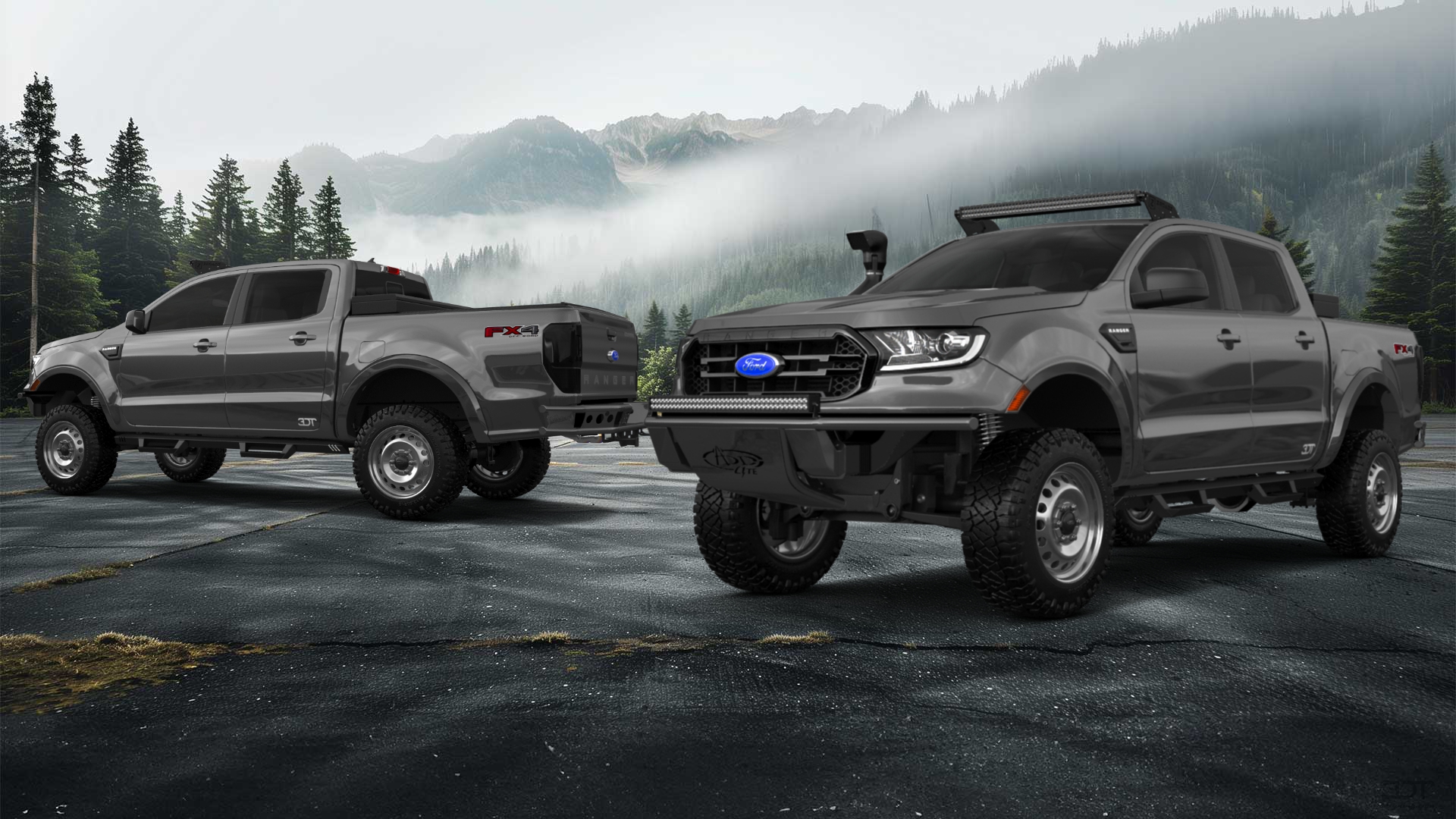 Ford Ranger 4 Door pickup truck 2019