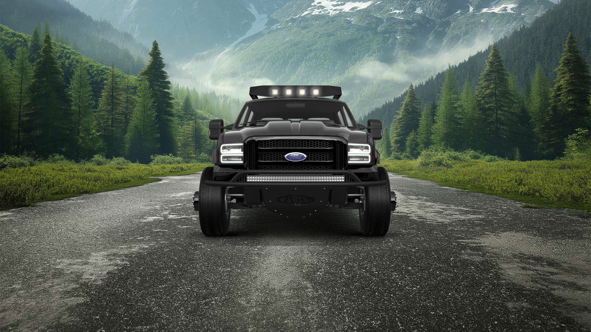 Ford F-350 DRW 4 Door pickup truck 1999