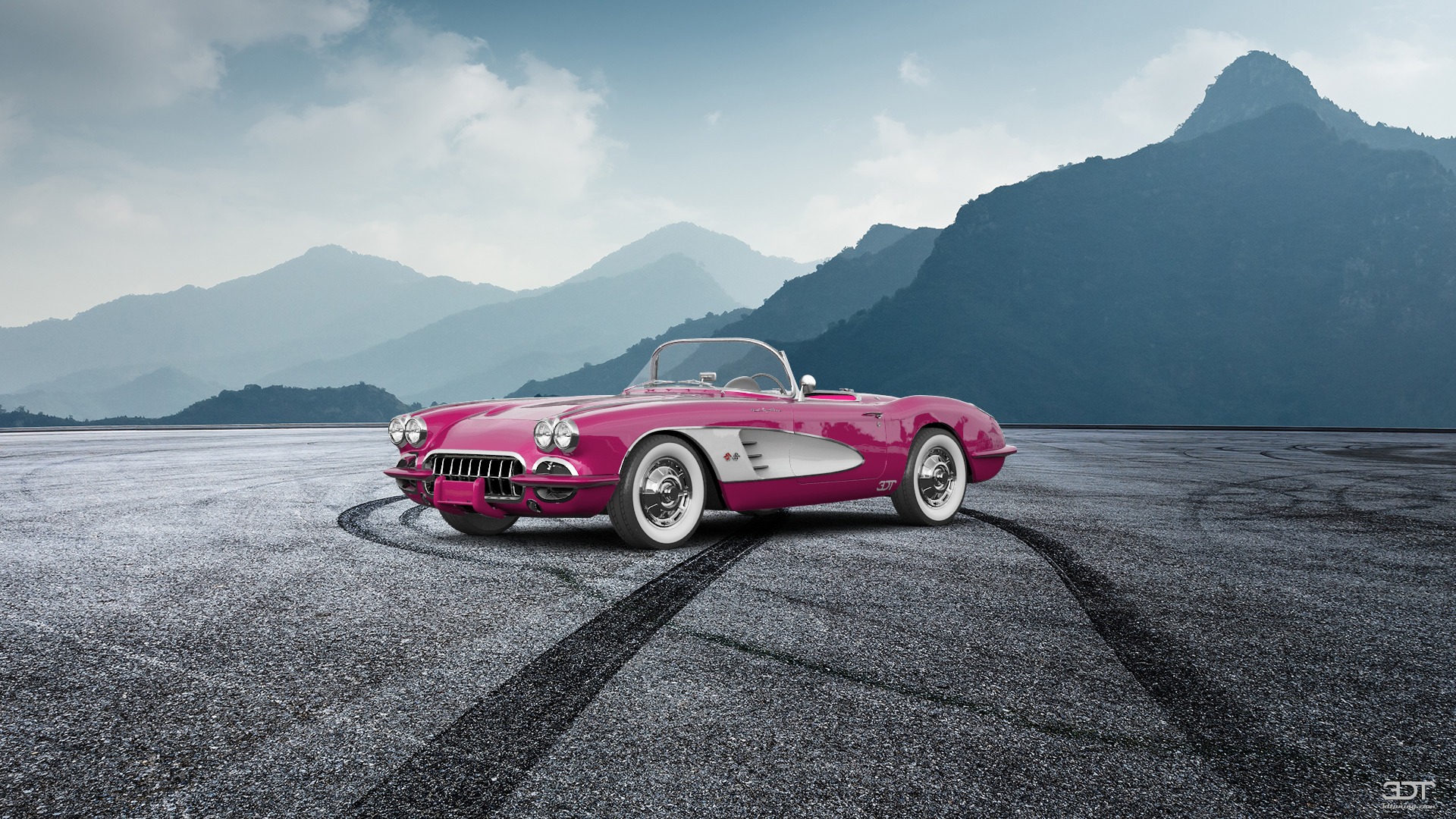 Chevrolet Corvette Convertible Coupe 1958 tuning