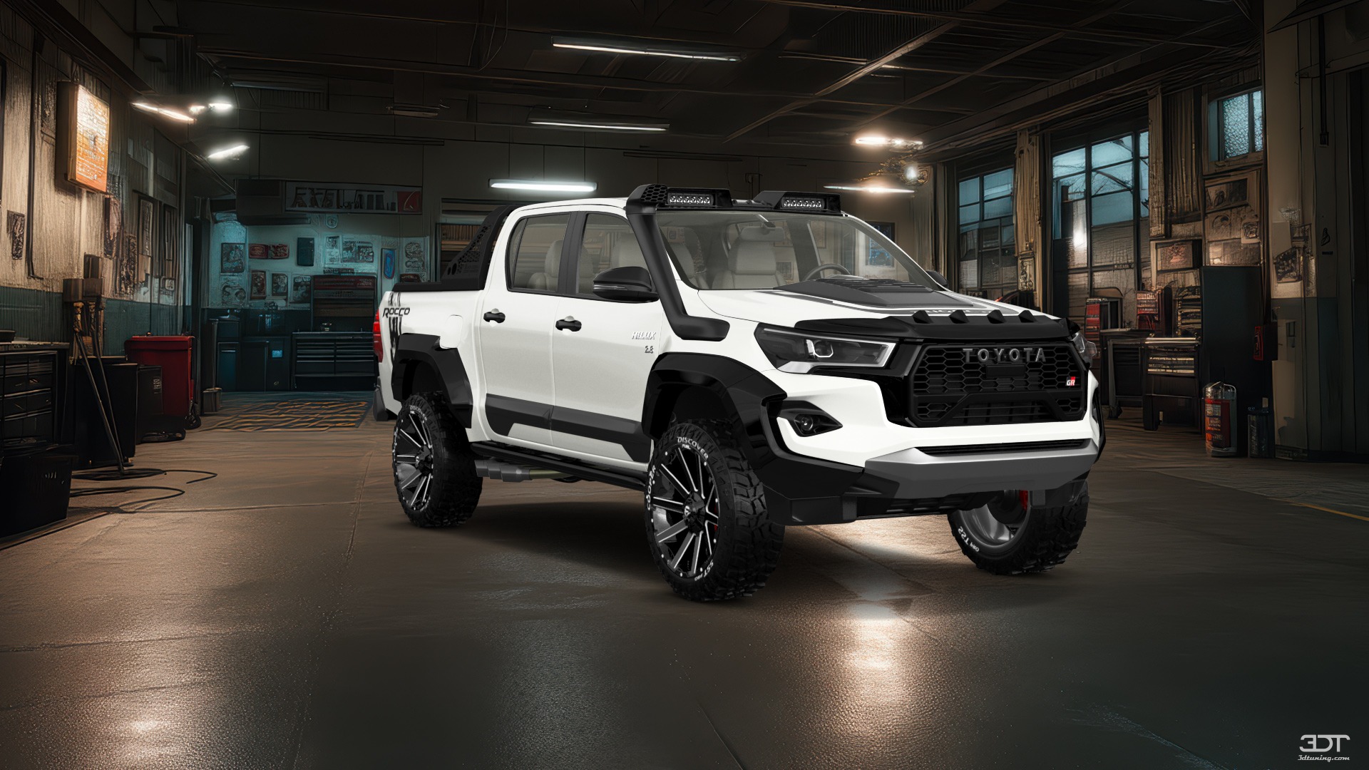 Toyota Hilux Double Cab 4 Door pickup truck 2015 tuning