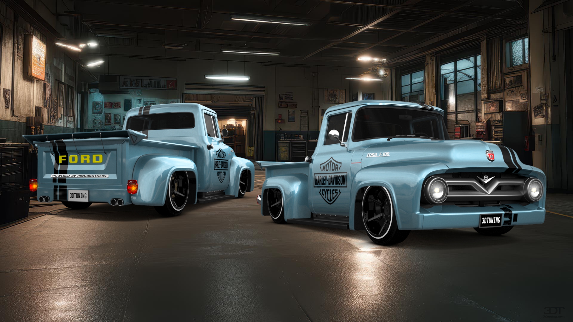 Ford F-100 2 Door truck 1956