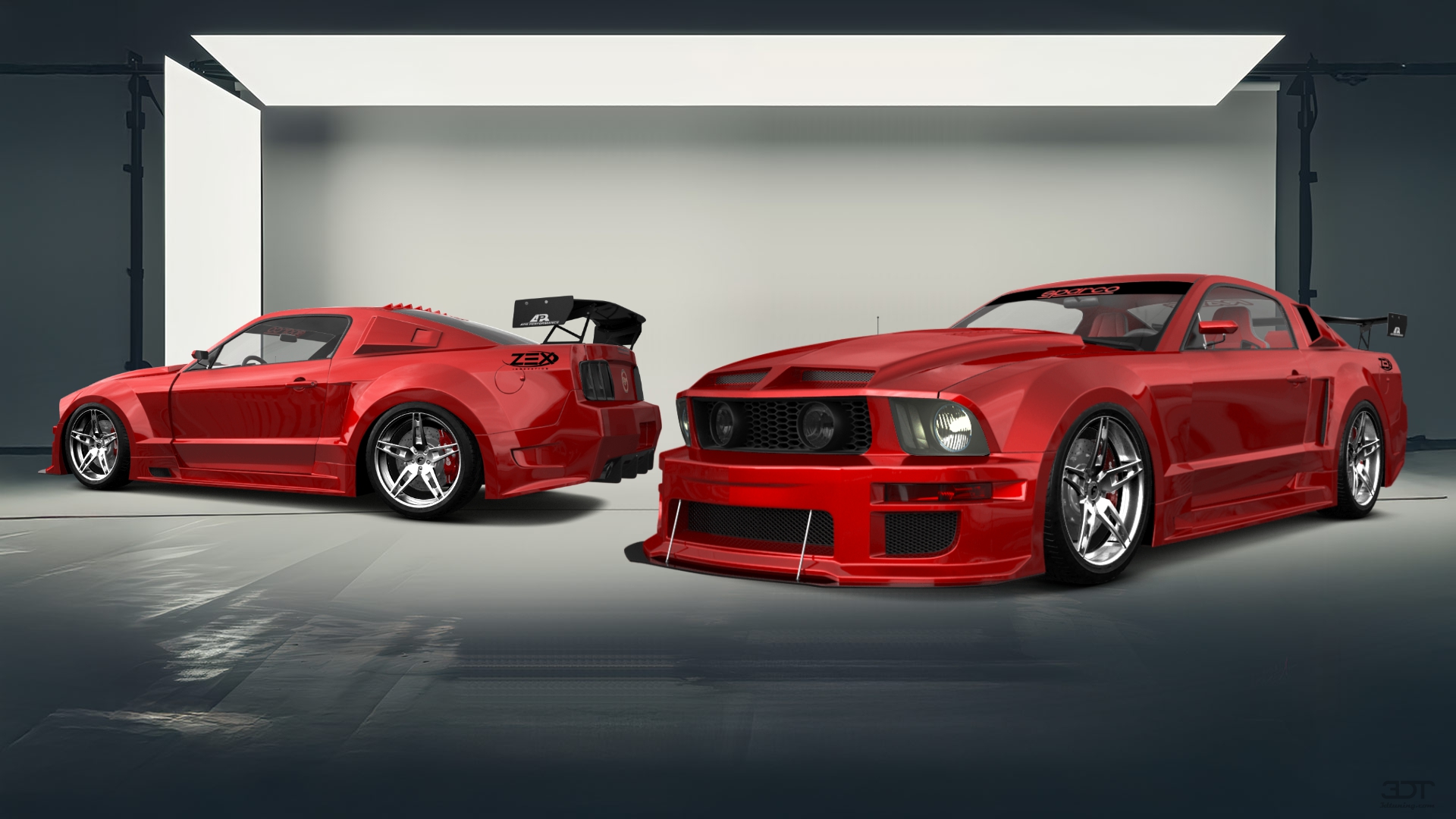 Ford Mustang 2 Door Coupe 2006 tuning