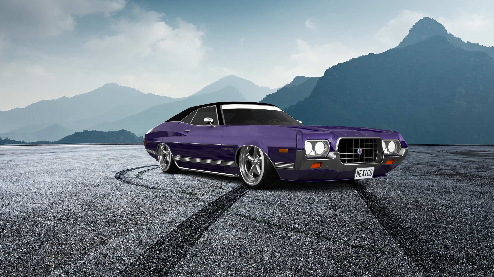 Ford Gran Torino Sport 2 Door Hardtop 1972