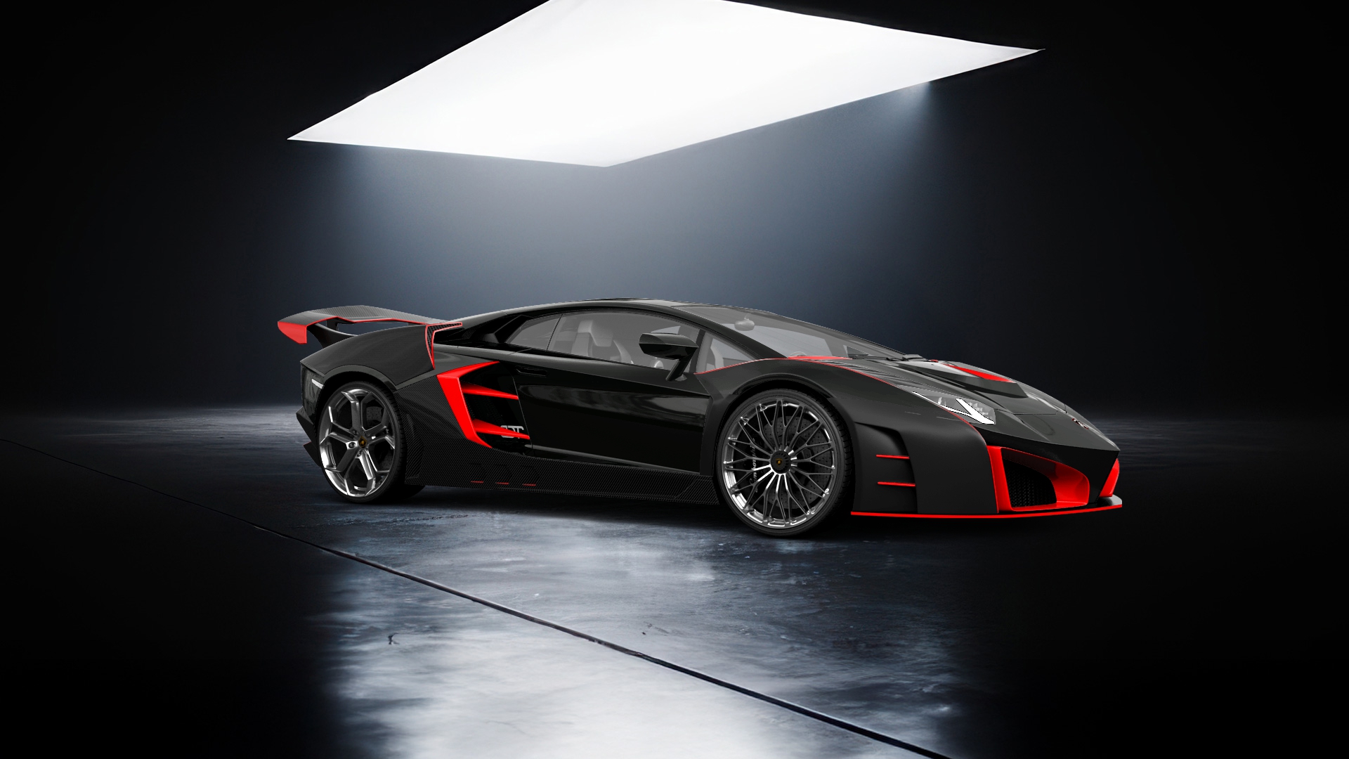Lamborghini Aventador 2 Door Coupe 2012 tuning