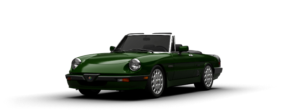 Dark Green Alfa Spider