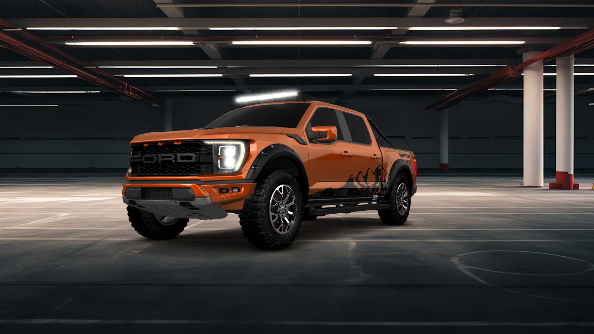 Ford F-150 Raptor 4 Door pickup truck 2021 Images