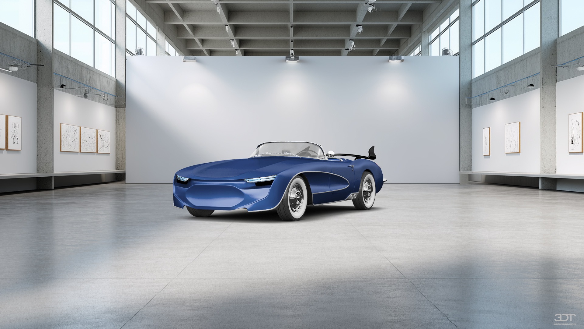 Tuning Chevrolet Corvette Convertible Coupe 1958