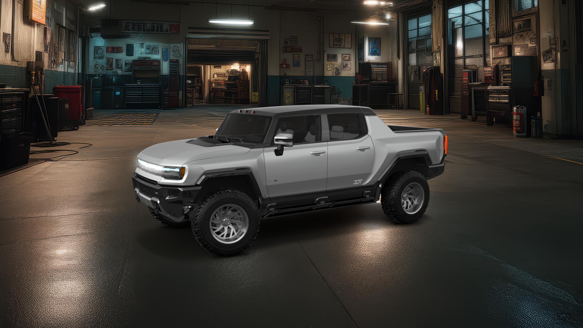 GMC Hummer EV 4 Door pickup truck 2021 tuning