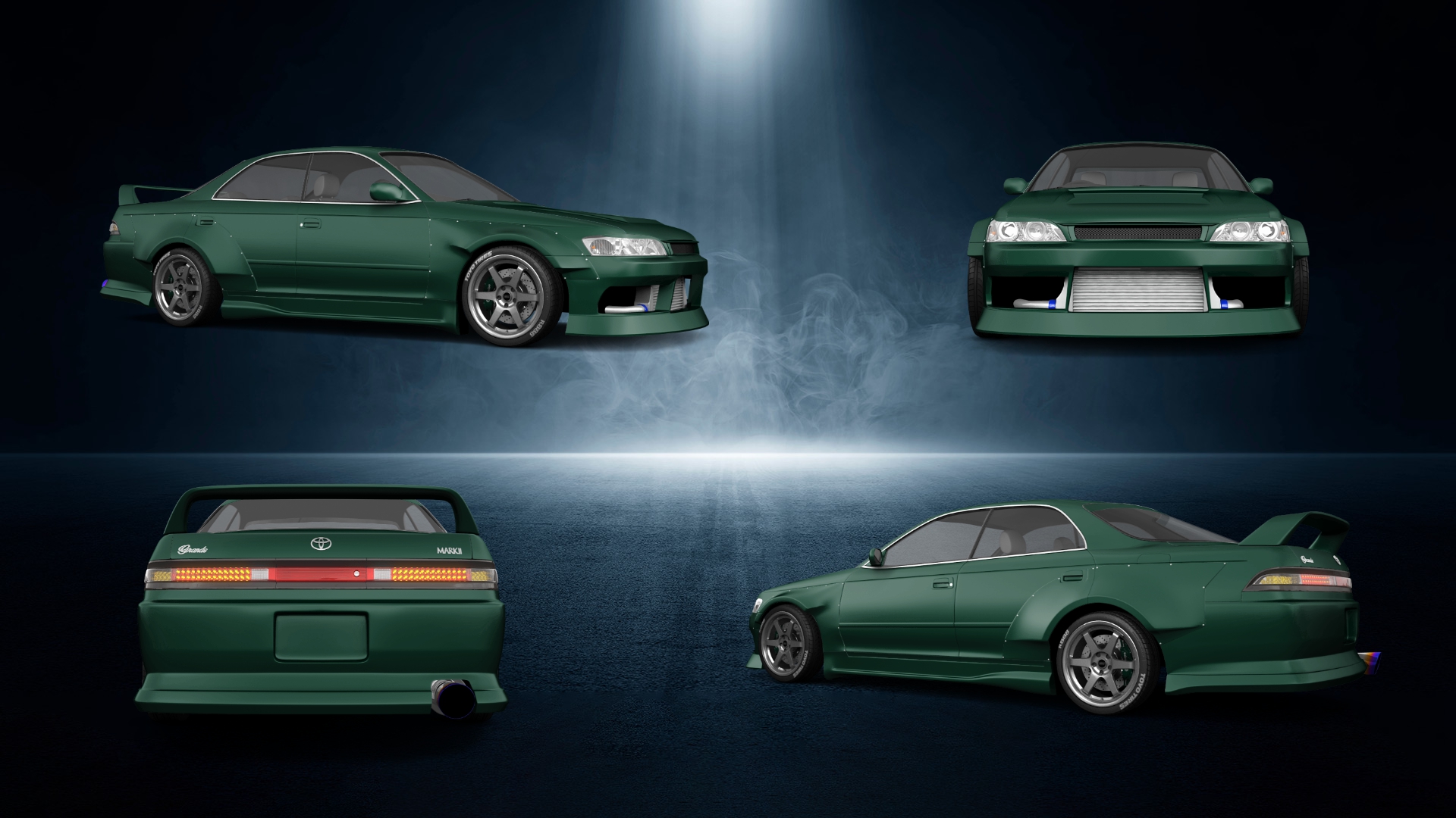 Toyota Mark II X90 Sedan 1996 tuning