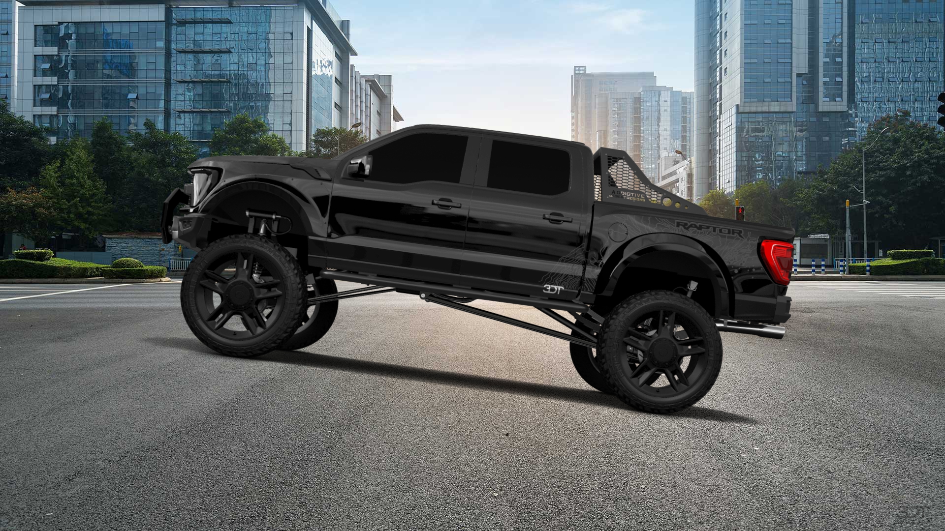 Ford F-150 Raptor 4 Door pickup truck 2021