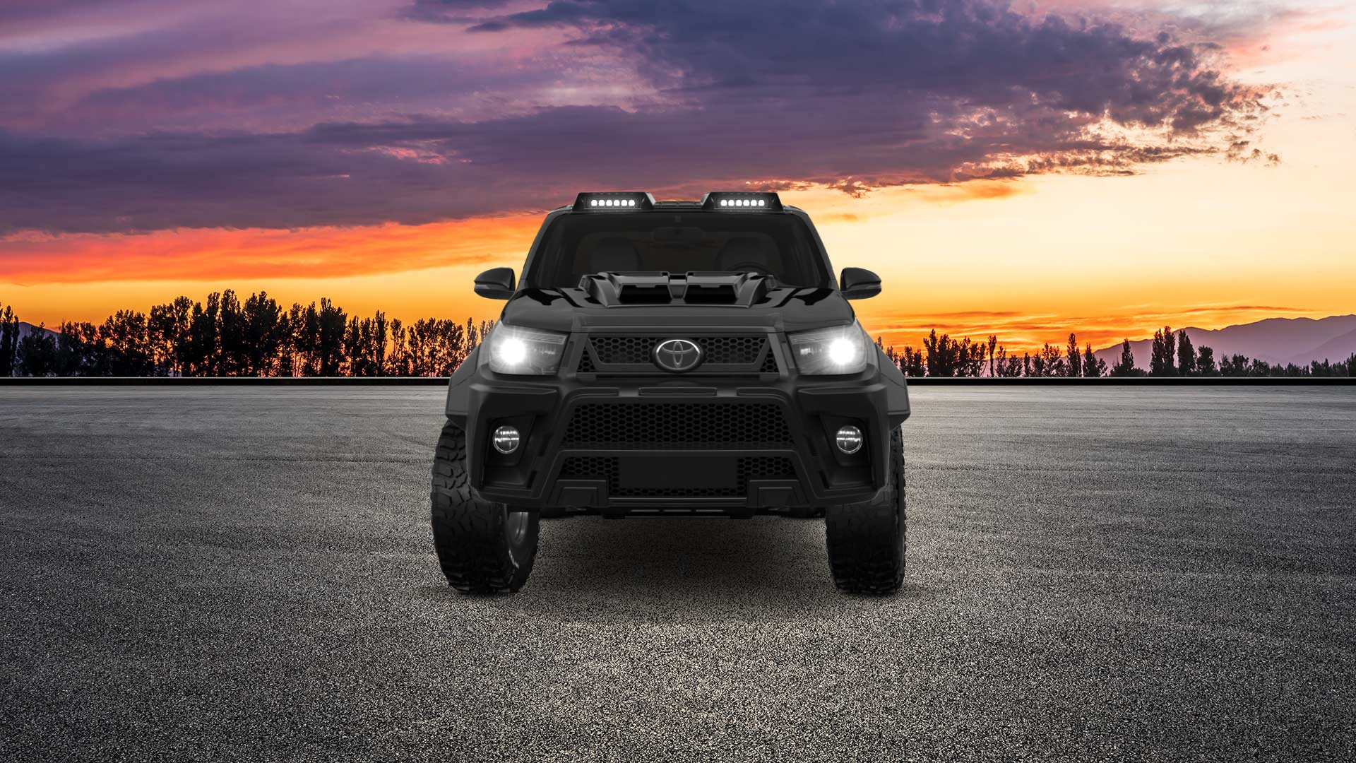 Toyota Hilux Double Cab 4 Door pickup truck 2015 Images