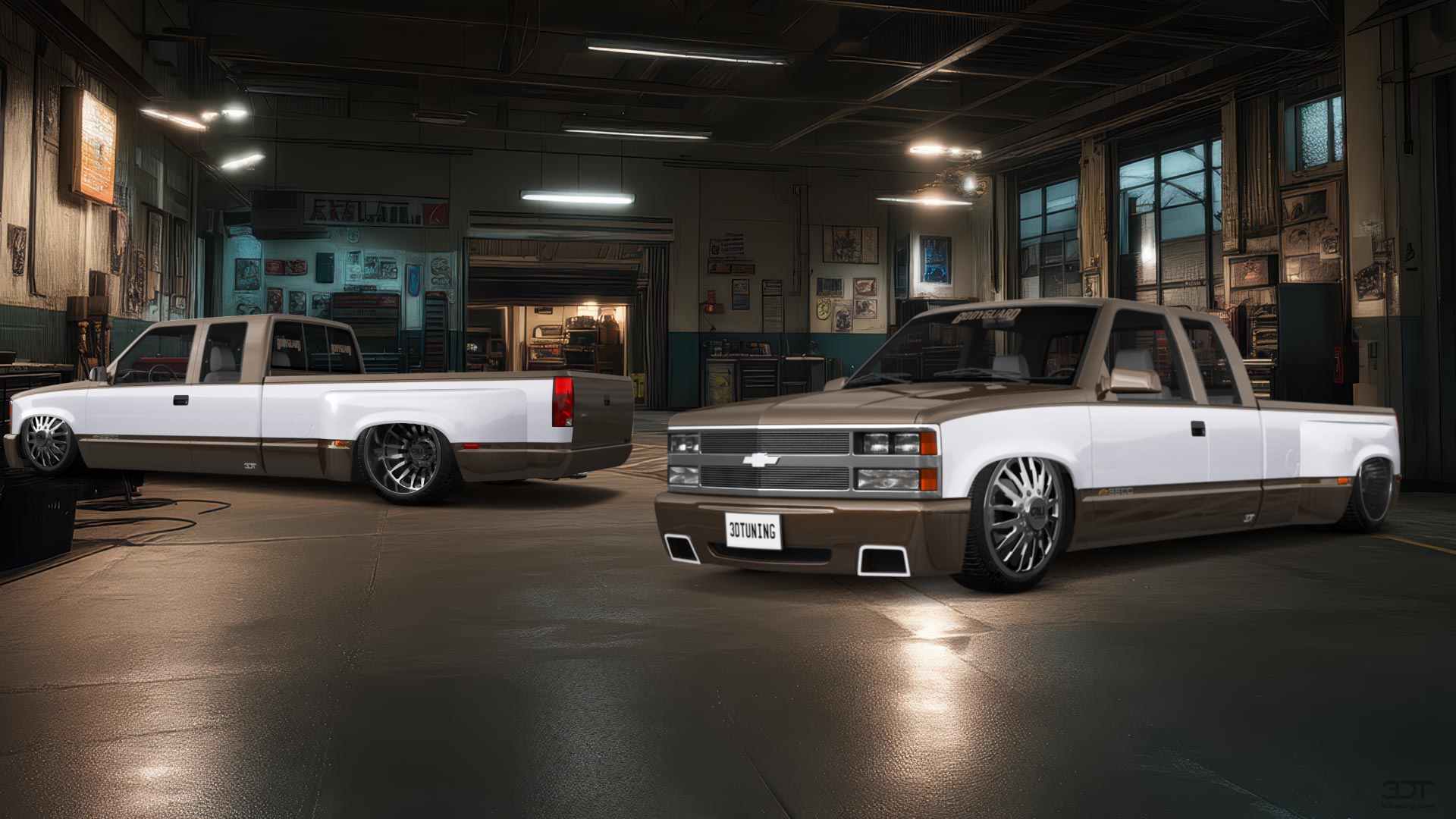 Chevrolet K3500 Extended Cab Pickup Truck 1988 tuning