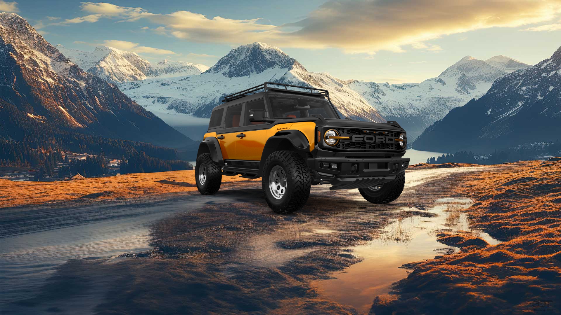 Ford Bronco Raptor 4 Door pickup truck 2022 Images